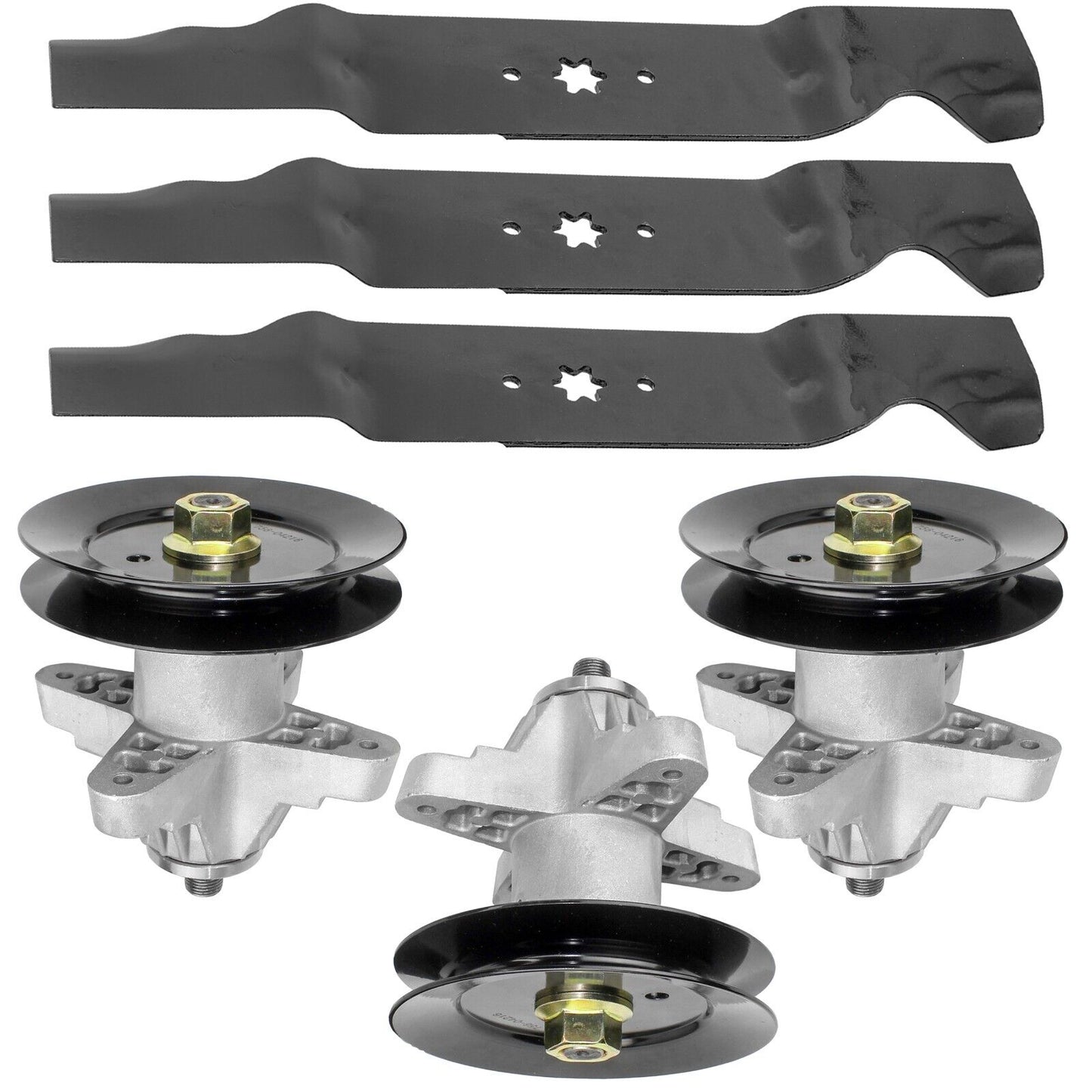54" Deck Spindles Blades Rebuild Kit for Cub Cadet SLT1554 SLTX1054 54" Deck