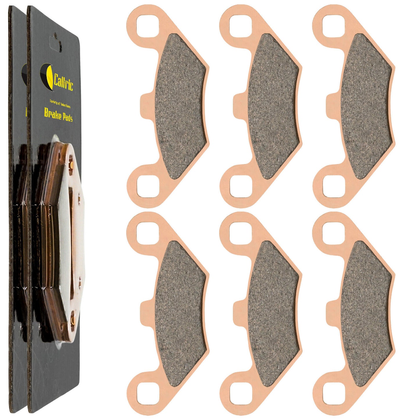 Caltric Brake Pads for Polaris Predator 500 Front and Rear Brakes 2003-2007