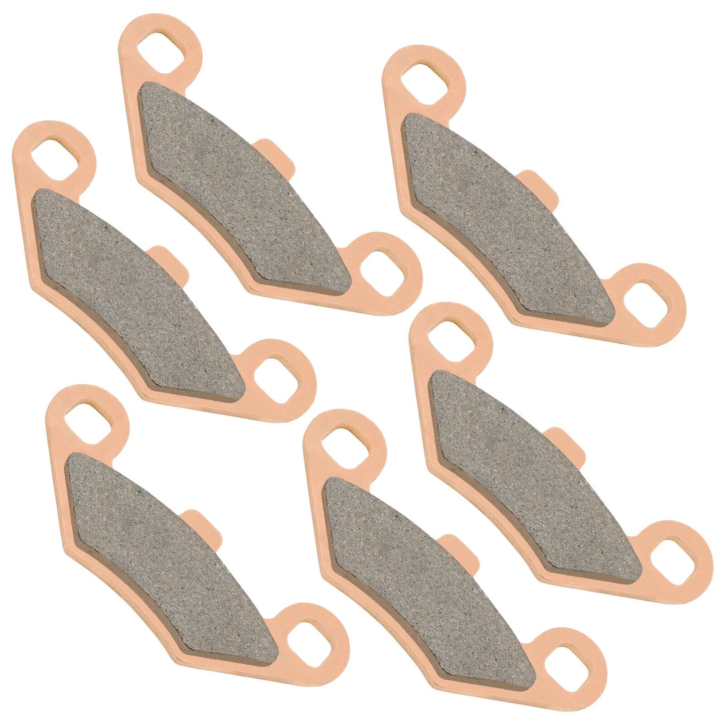 Caltric Brake Pads for Polaris Predator 500 Front and Rear Brakes 2003-2007