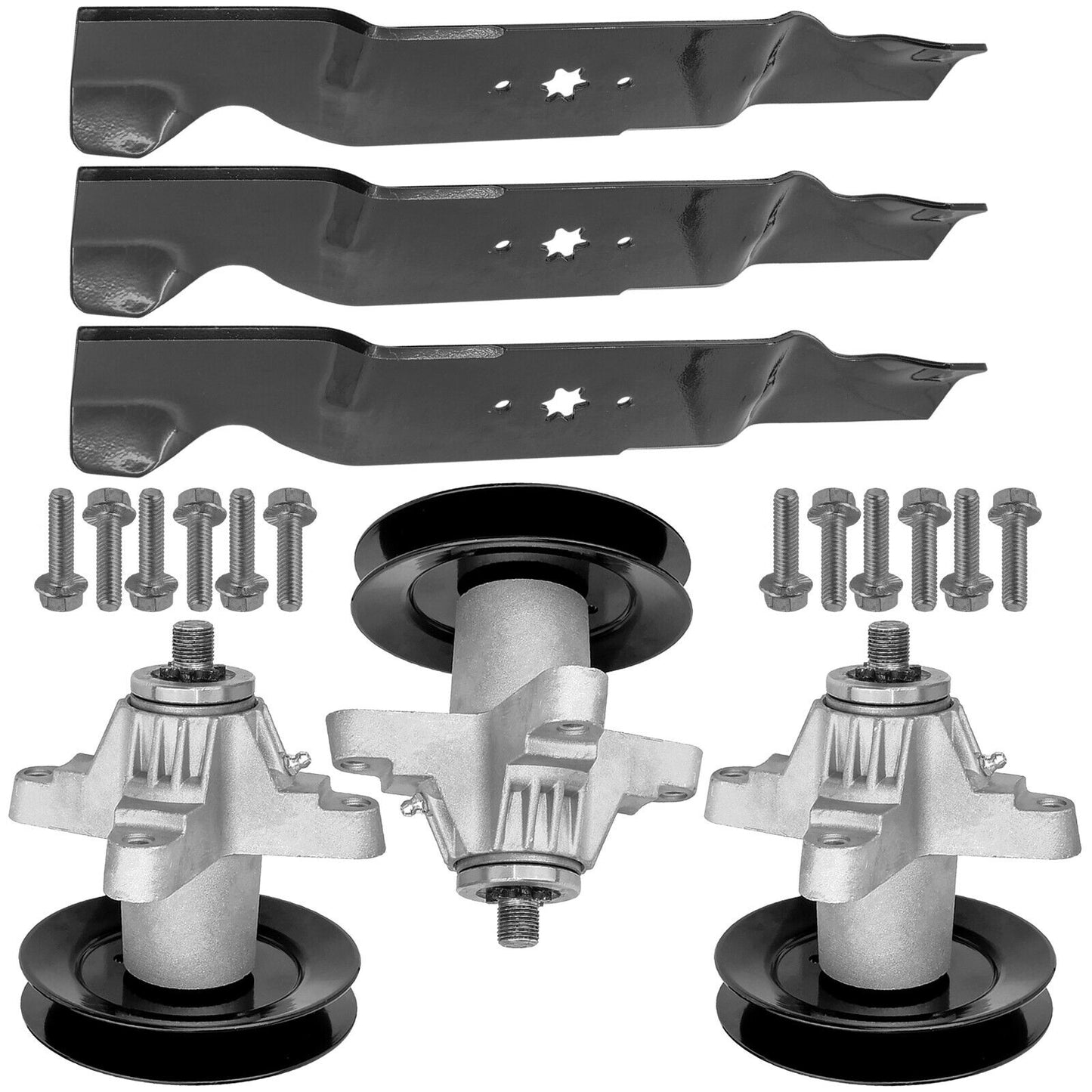 54" Deck Spindles Blades Rebuild Kit for Cub Cadet SLT1554 SLTX1054 54" Deck