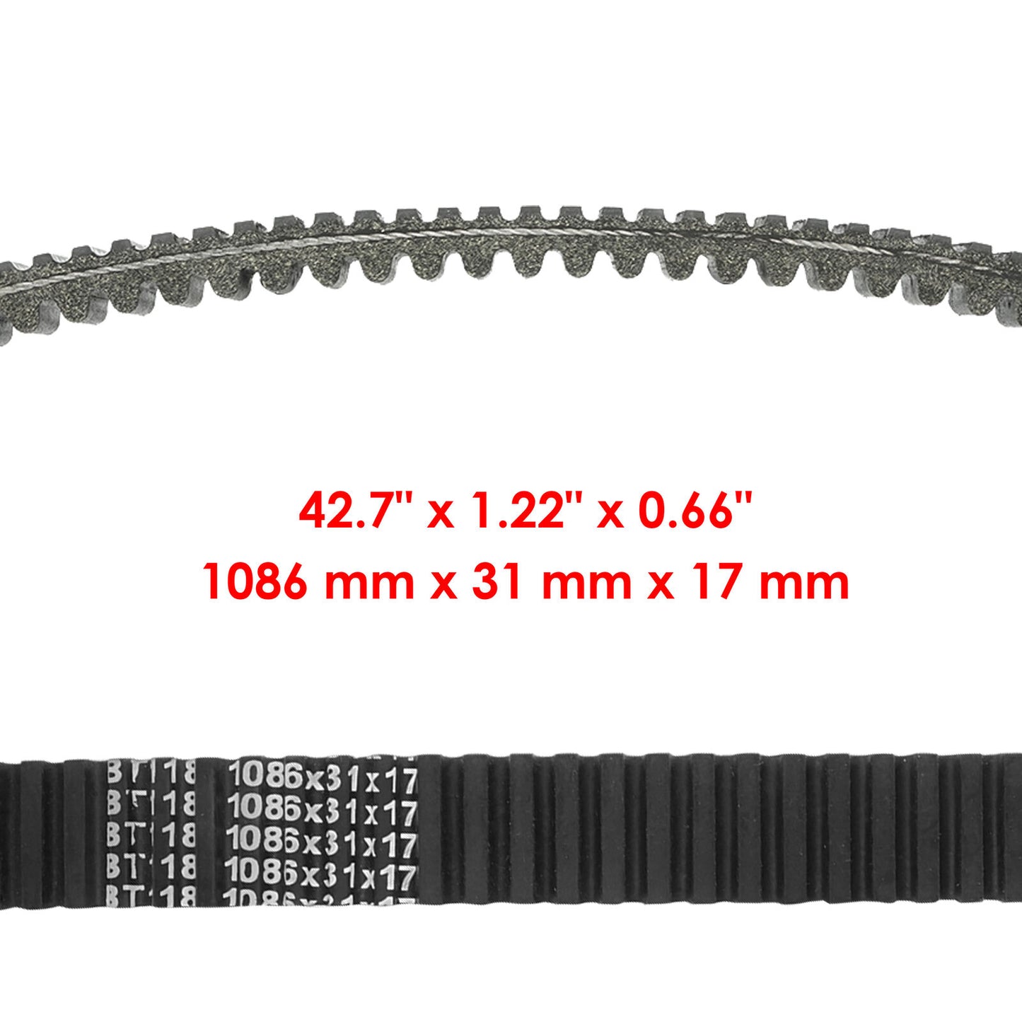 Caltric Drive Belt for Polaris 3211148 3211142 3211149 3211172 3211180