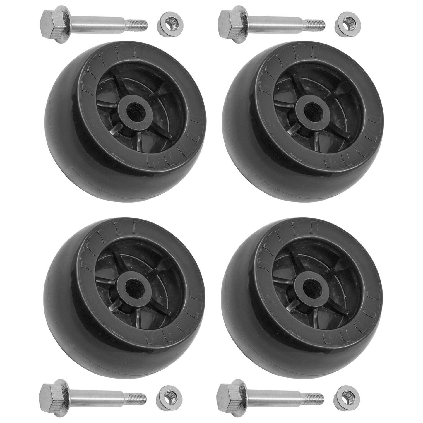 Caltric 022-1000-98 022-5234-00 022100098 022523400 Deck Wheel for Bad Boy Qty 4