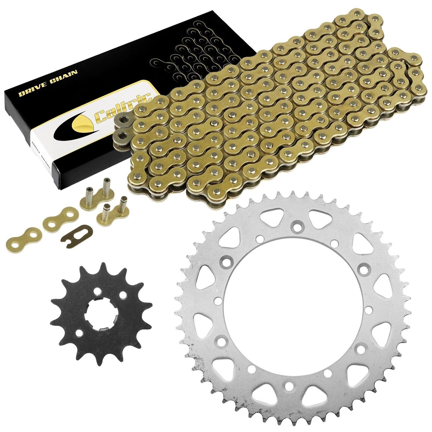 Drive Chain & Sprockets Kit for Yamaha IT250 YZ250 YZ465 YZ490