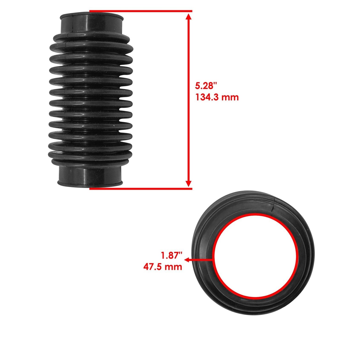 Caltric Rear Axle Boot / Oil Seal for Snapper 28087 28088 28106 28108 28113S 28"