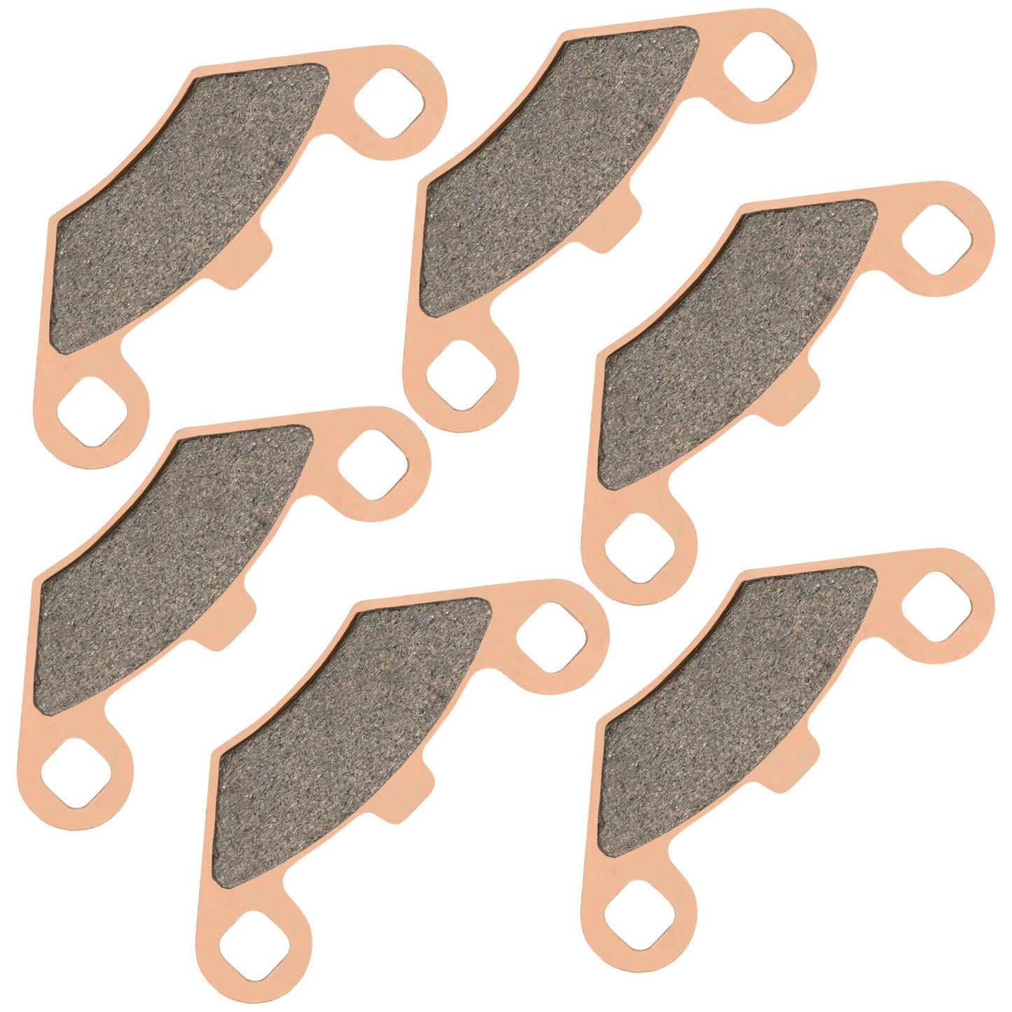 Caltric Brake Pads for Polaris Predator 500 Front and Rear Brakes 2003-2007
