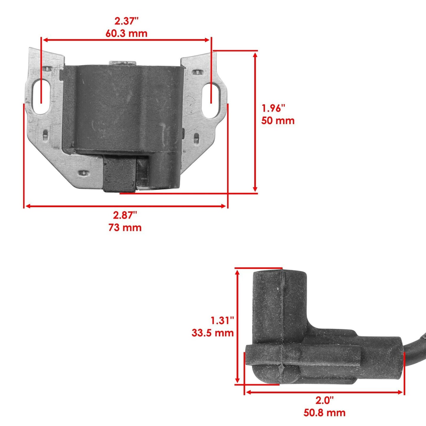 Caltric 21171-0738 21171-7036 21171-7042 Ignition Coil for Kawasaki Qty 2