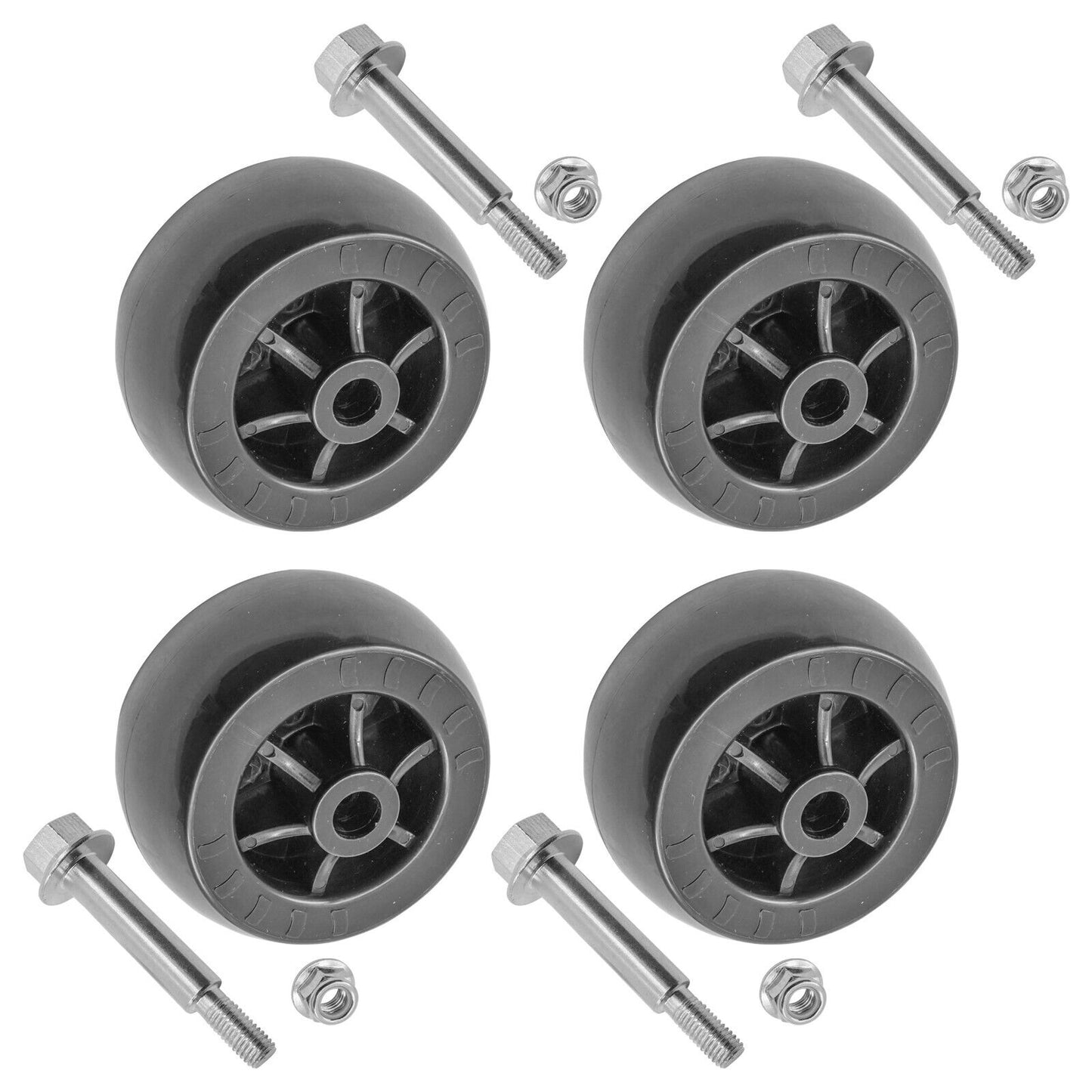 Caltric 022-1000-98 022-5234-00 022100098 022523400 Deck Wheel for Bad Boy Qty 4