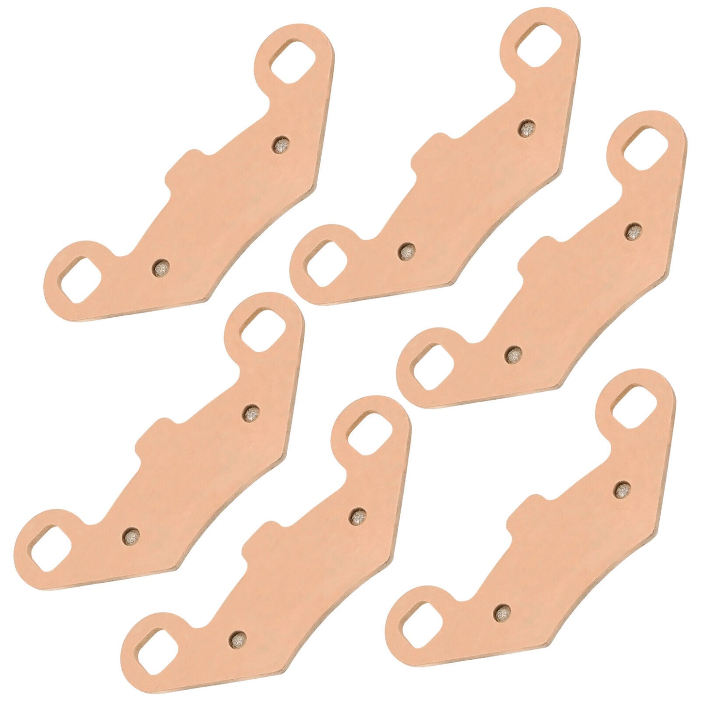 Caltric Brake Pads for Polaris Predator 500 Front and Rear Brakes 2003-2007