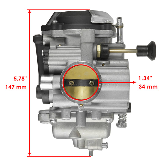 13781-19B00 Air & Oil Filter W/Carburetor For Suzuki Quadrunner LTF250 1988-1989