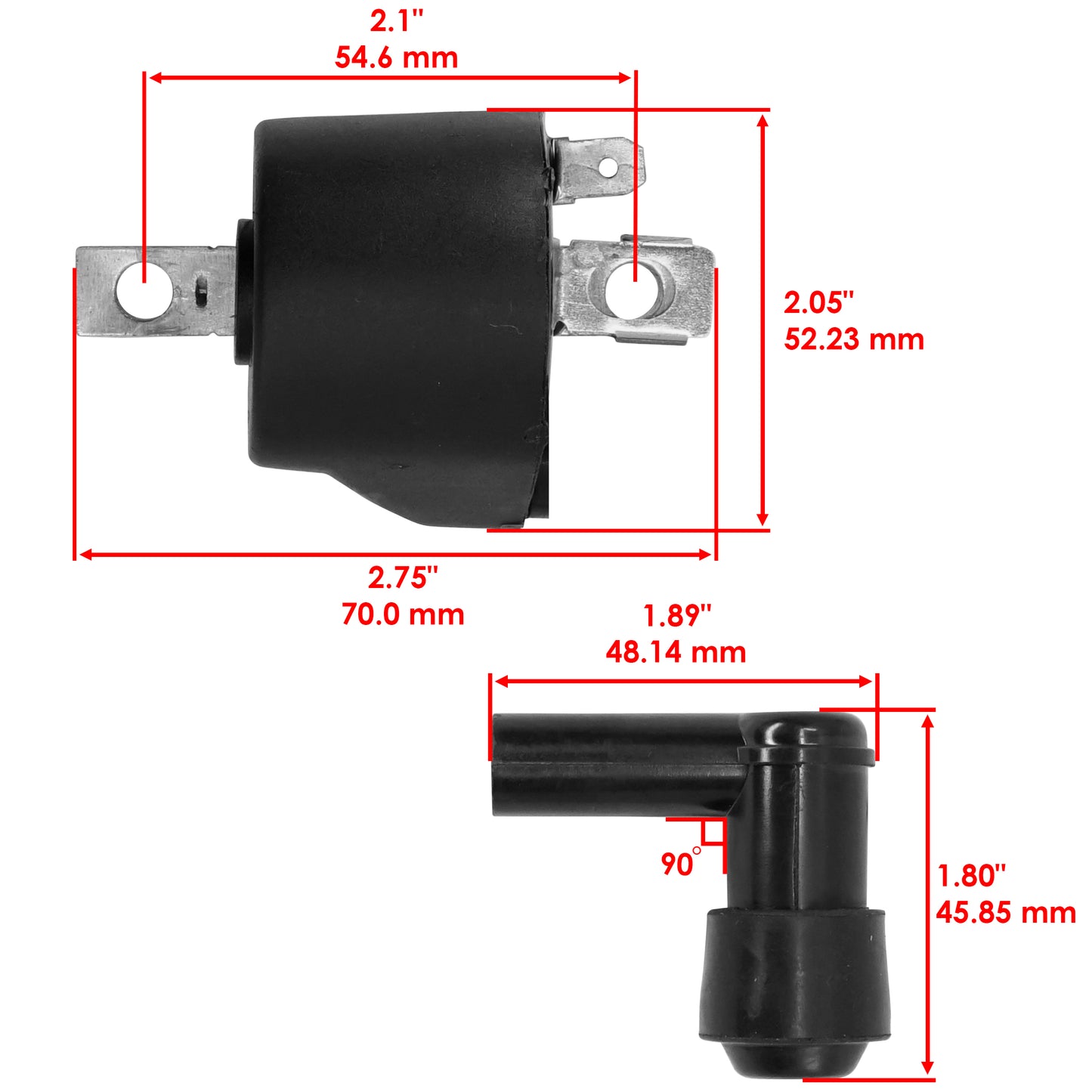 Ignition Coil for Polaris Trail Boss 250 2X4 4X4 1988-1999