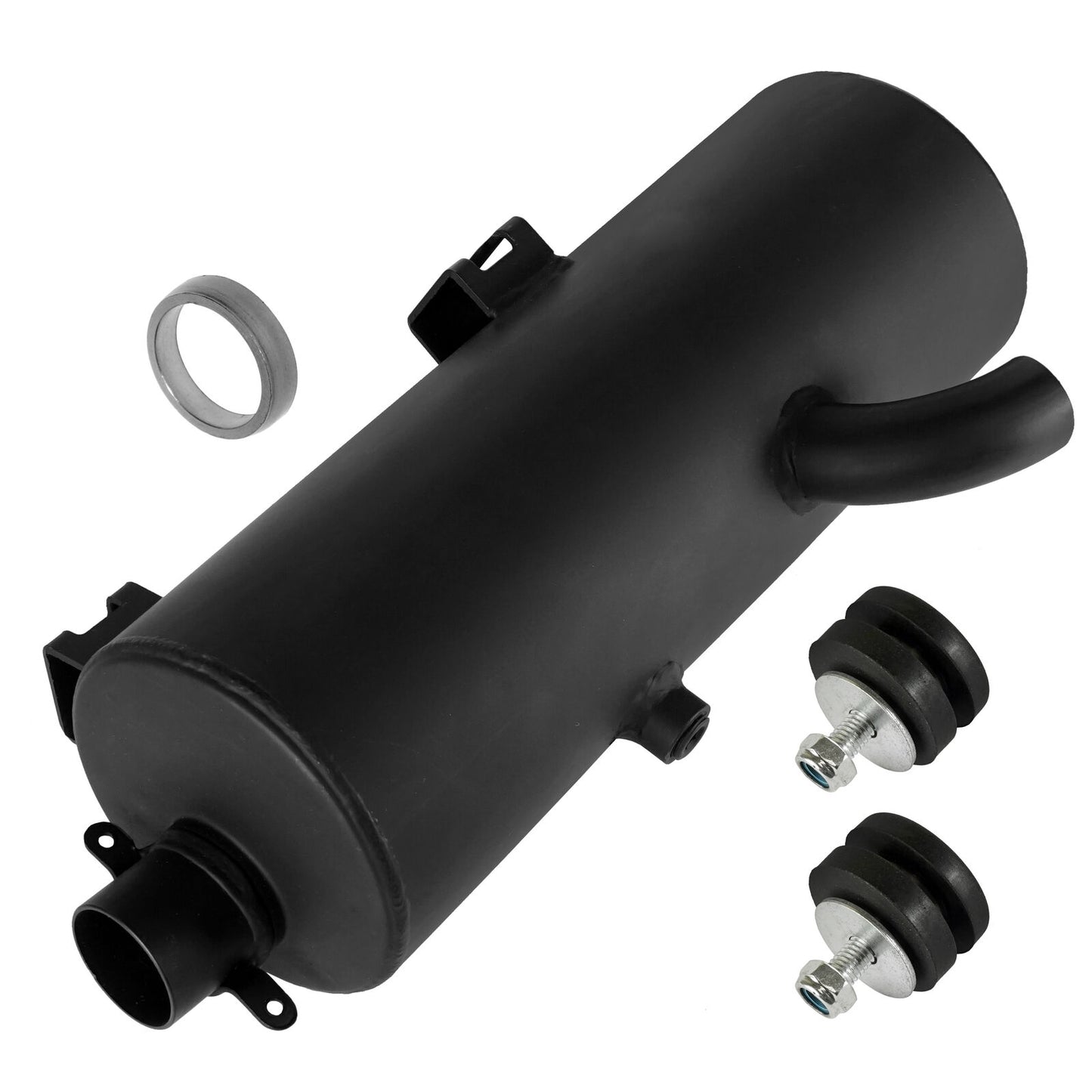 Caltric Exhaust Muffler Silencer for Polaris Worker 335 500 1999 W/Donut