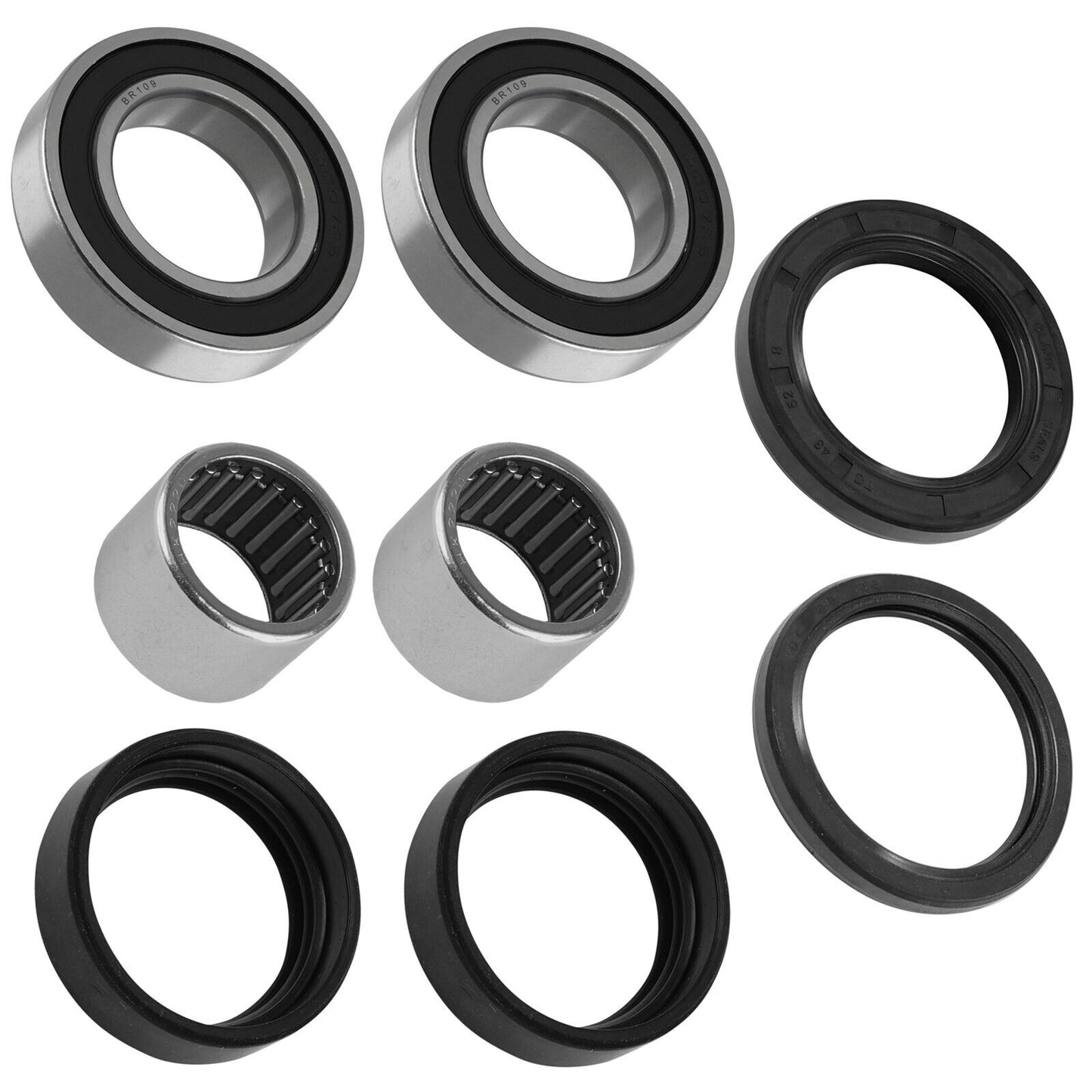 Caltric Rear Swing Arm Ball Bearings Seals Kit For Yamaha Raptor 660R 2001-2005