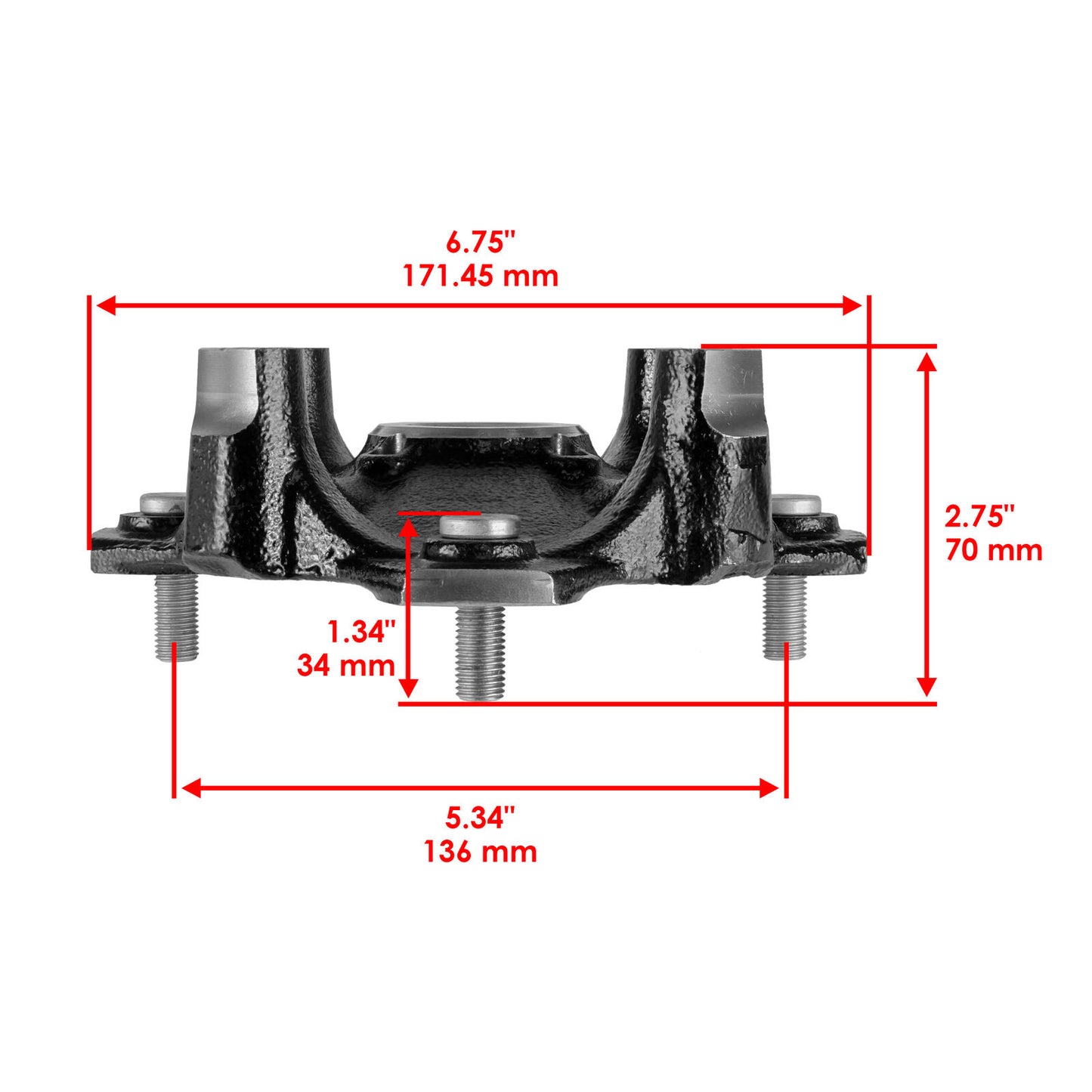 Rear Wheel Hub For CanAm Traxter T HD10 2018 2020 2021 2022