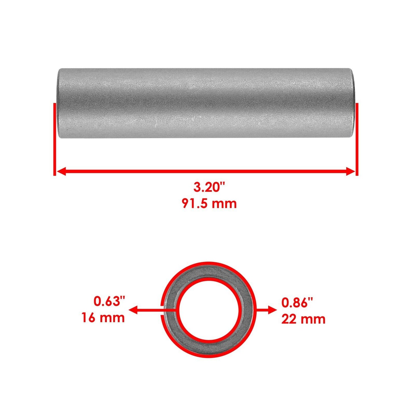 Caltric Swing Arm Bushing Kit For Yamaha Blaster 200 YFS200 1988-2006 Rear