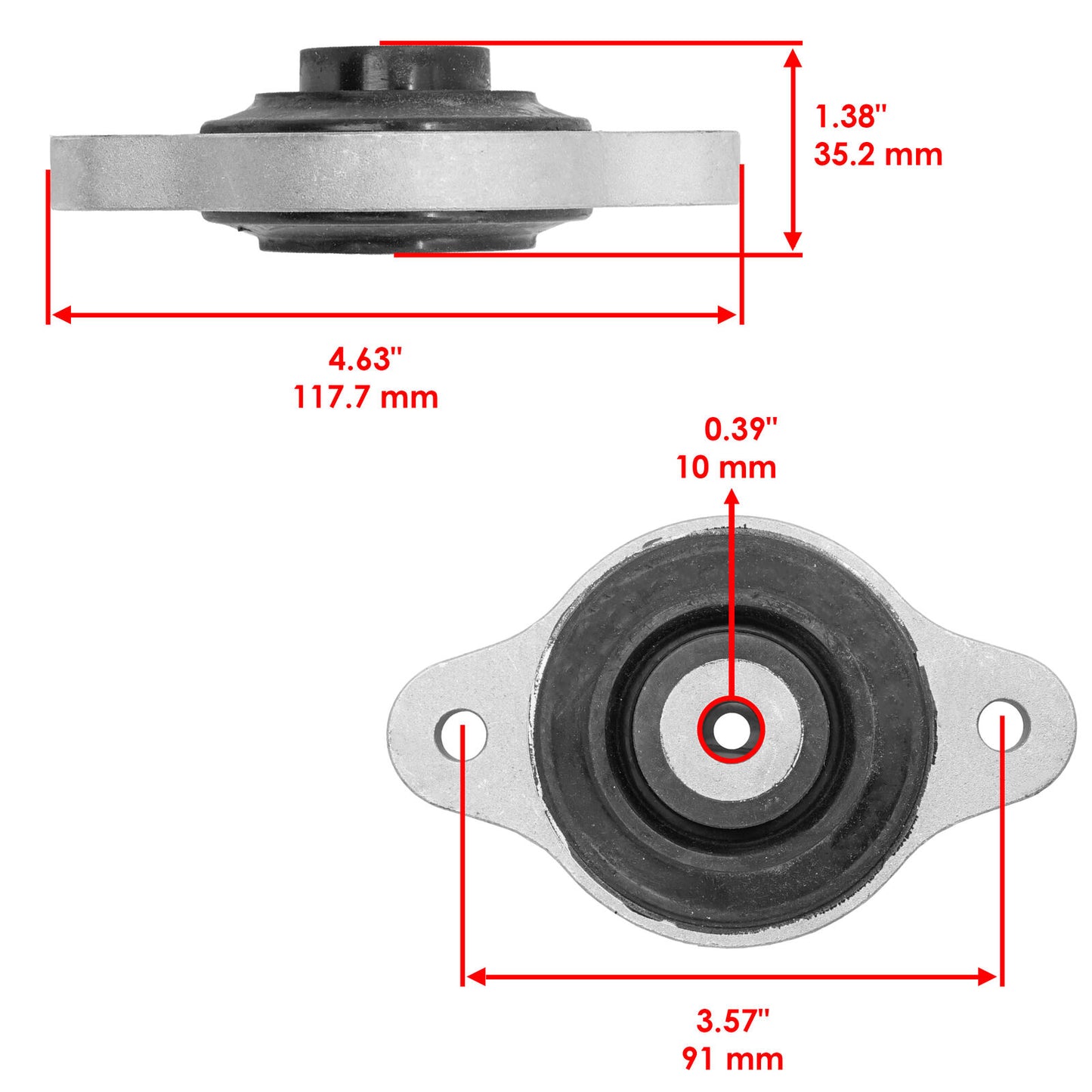 1332450 Transmission Mount For Polaris Ranger RZR 800 EFI 2008-2011 2013-2014