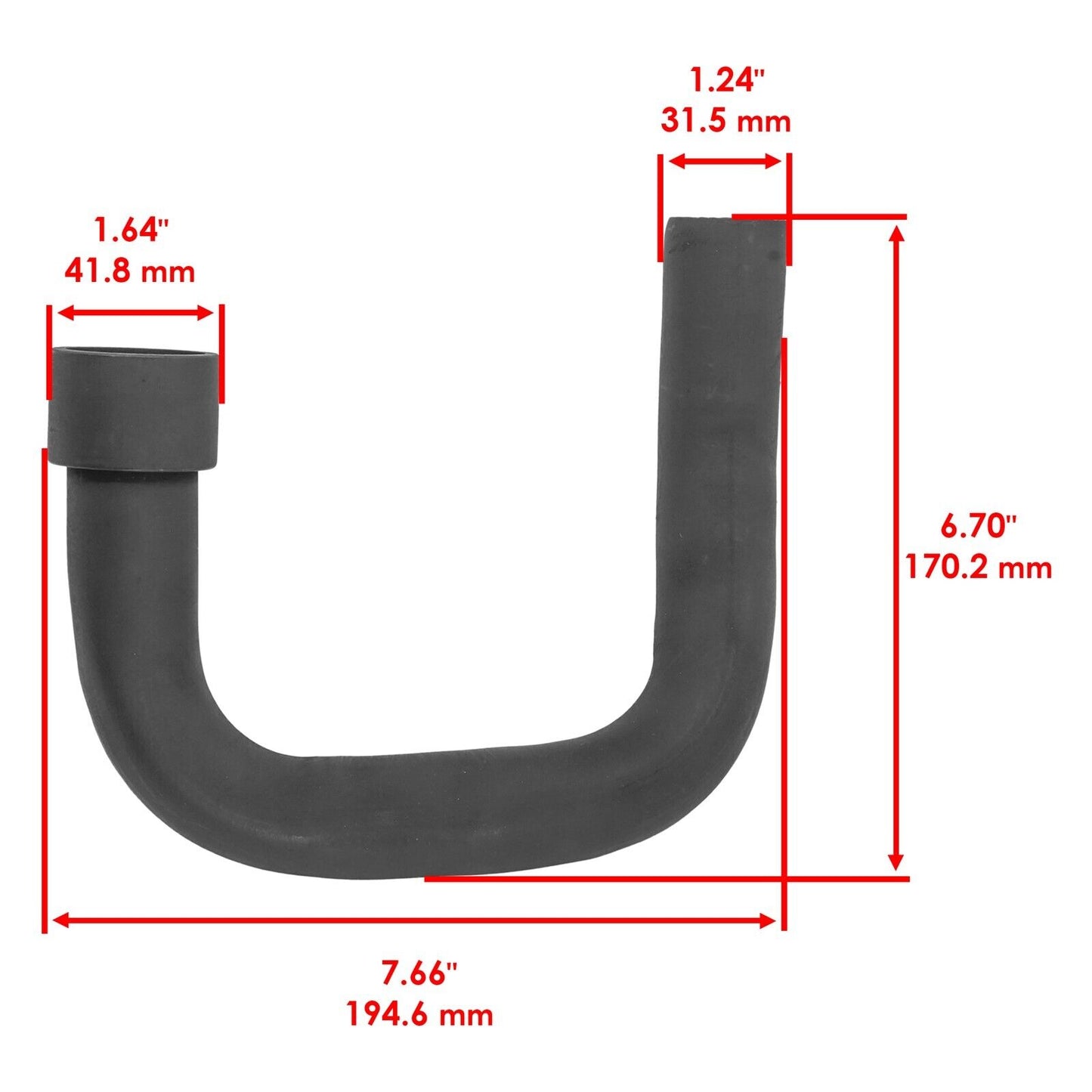 Caltric Exhaust Pipe For Yamaha RAPTOR 660R YFM660RSE Special Edition 2005