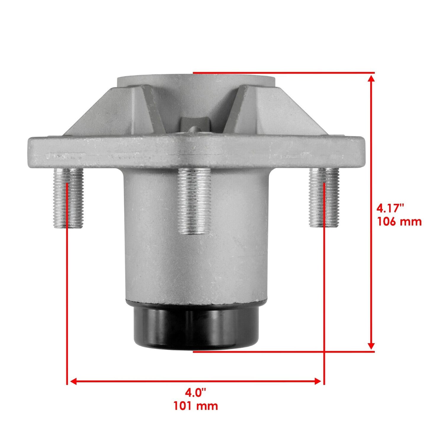 Complete Front Wheel Hub for EZ-GO 609603 600001 with Bearings Spacer Bolts