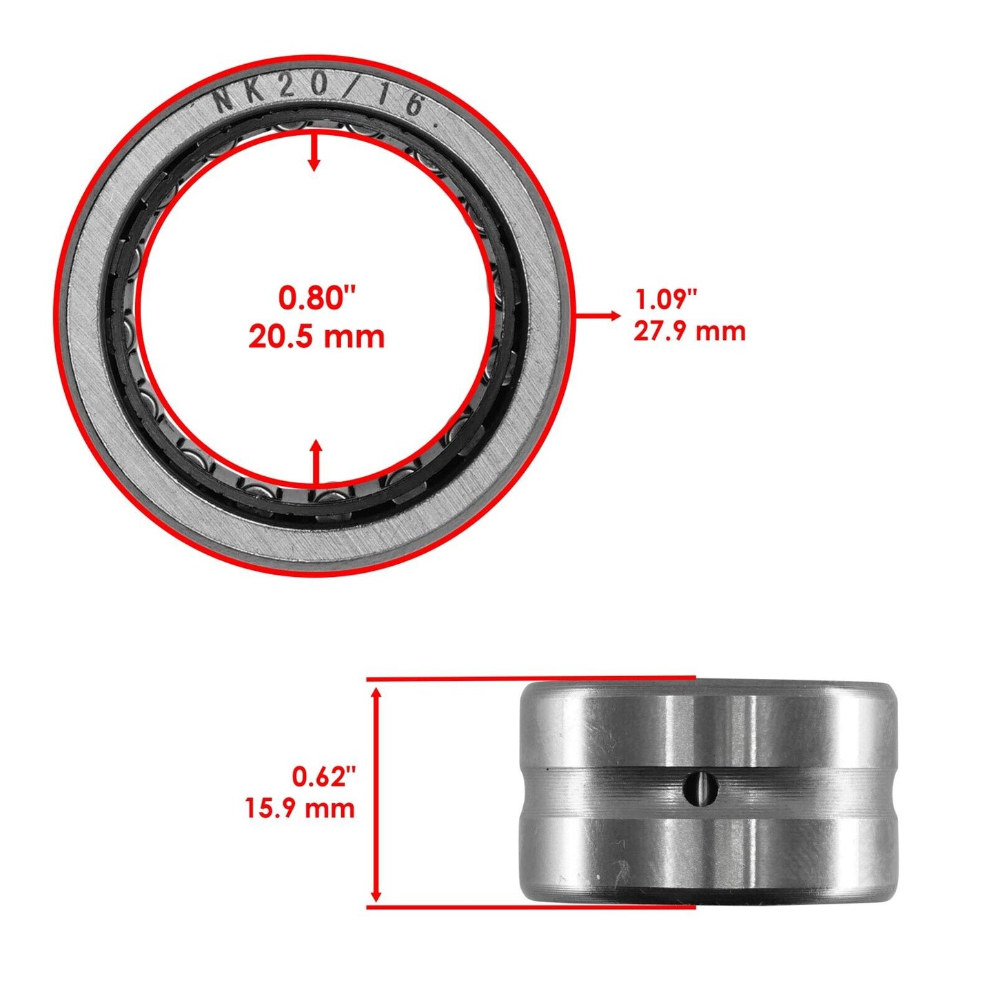 Rear Differential Bearing & Seals Kit For Kawasaki Bayou 300 KLF300C 4X4 89-05