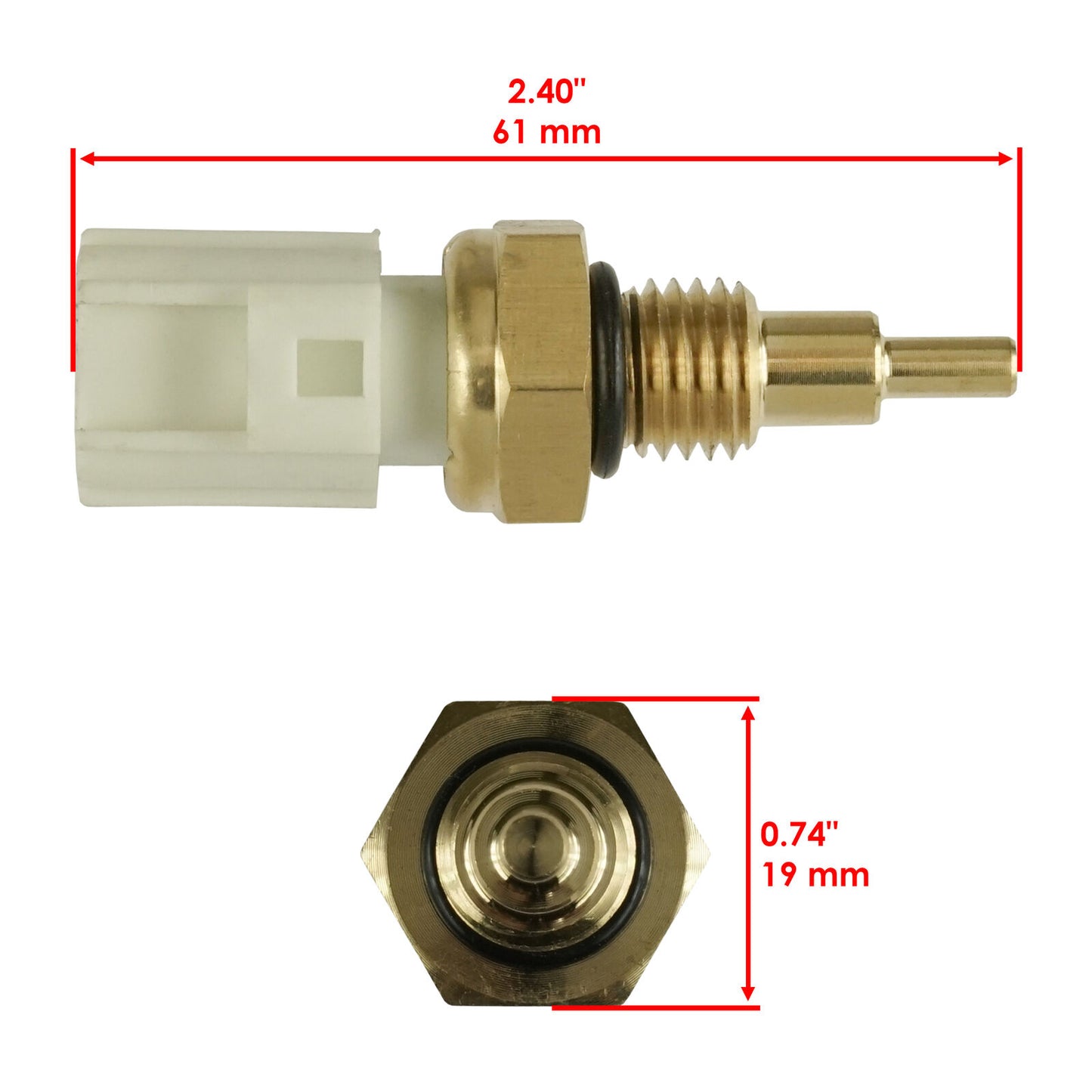 Caltric Water Coolant Temperature Sensor For Yamaha FX Nytro XTX 2013-2014