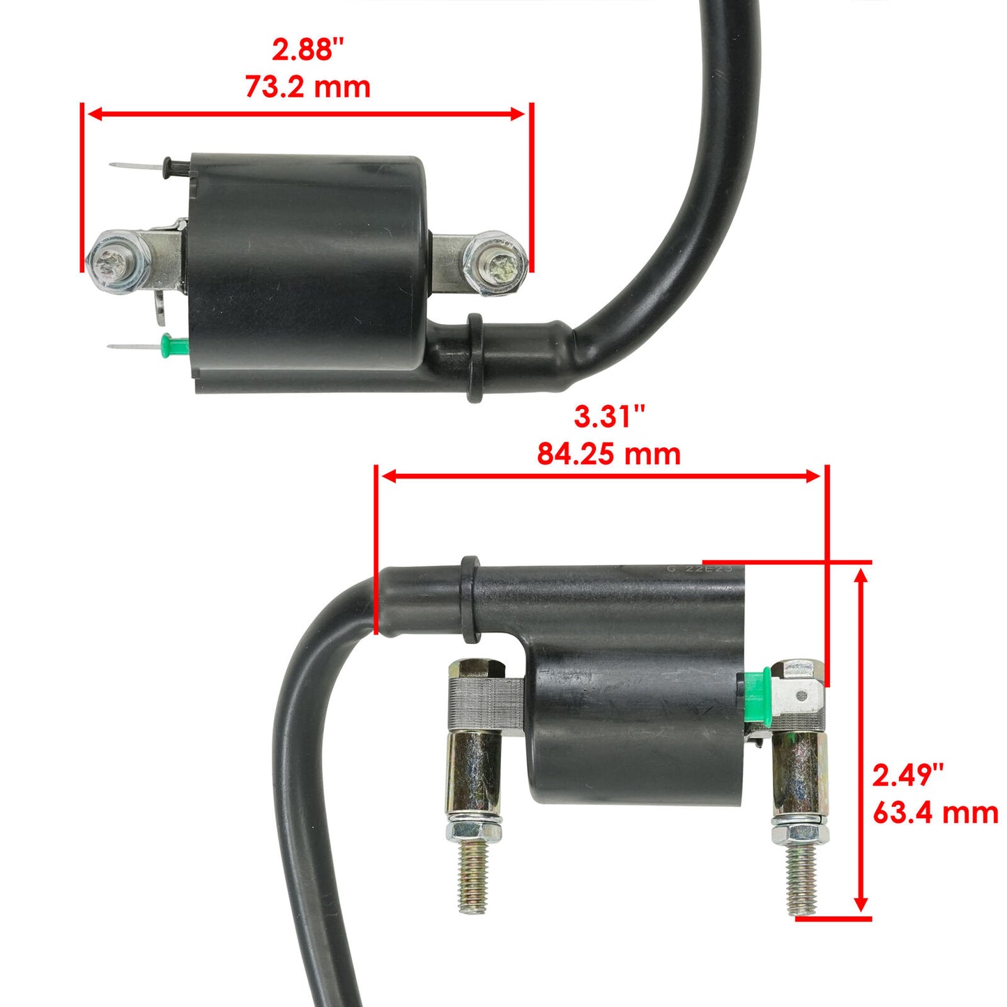 Ignition Coil for Kawasaki Teryx 750 FI KRF750 4X4 2009-2013 / 21121-0045 Qty 2