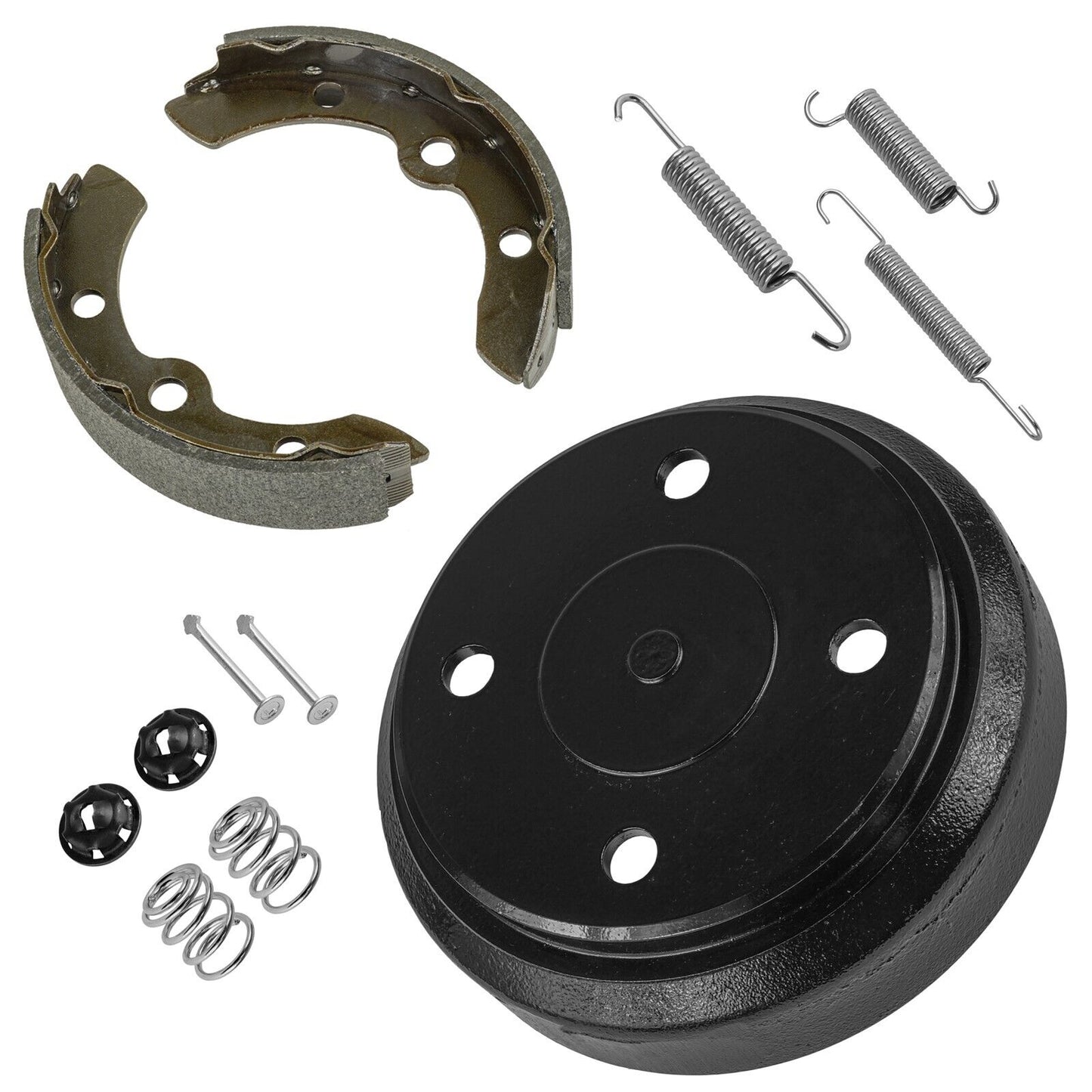 Brake Drum & Shoe For Club Car Gas & Electric 1995-up DS & Precedent