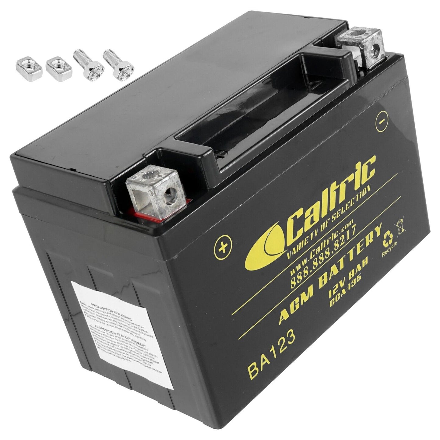 Caltric AGM Battery for Polaris Outlaw 500 2006 2007 Battery 12V 8Ah / 4010678