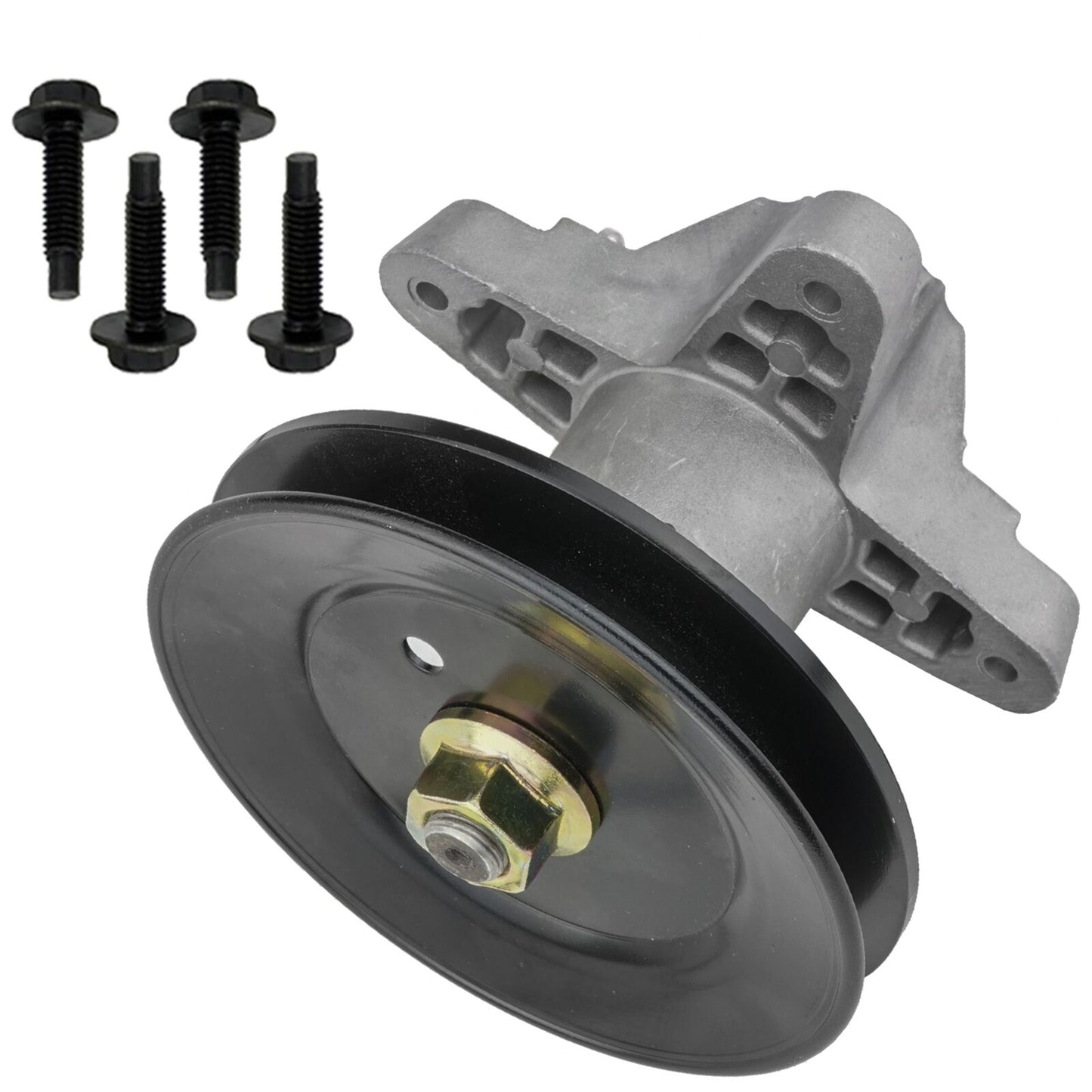 Spindle Assembly with Pulley For White Outdoor LT1650 ZT17 ZT42 Zero-Turn Mower