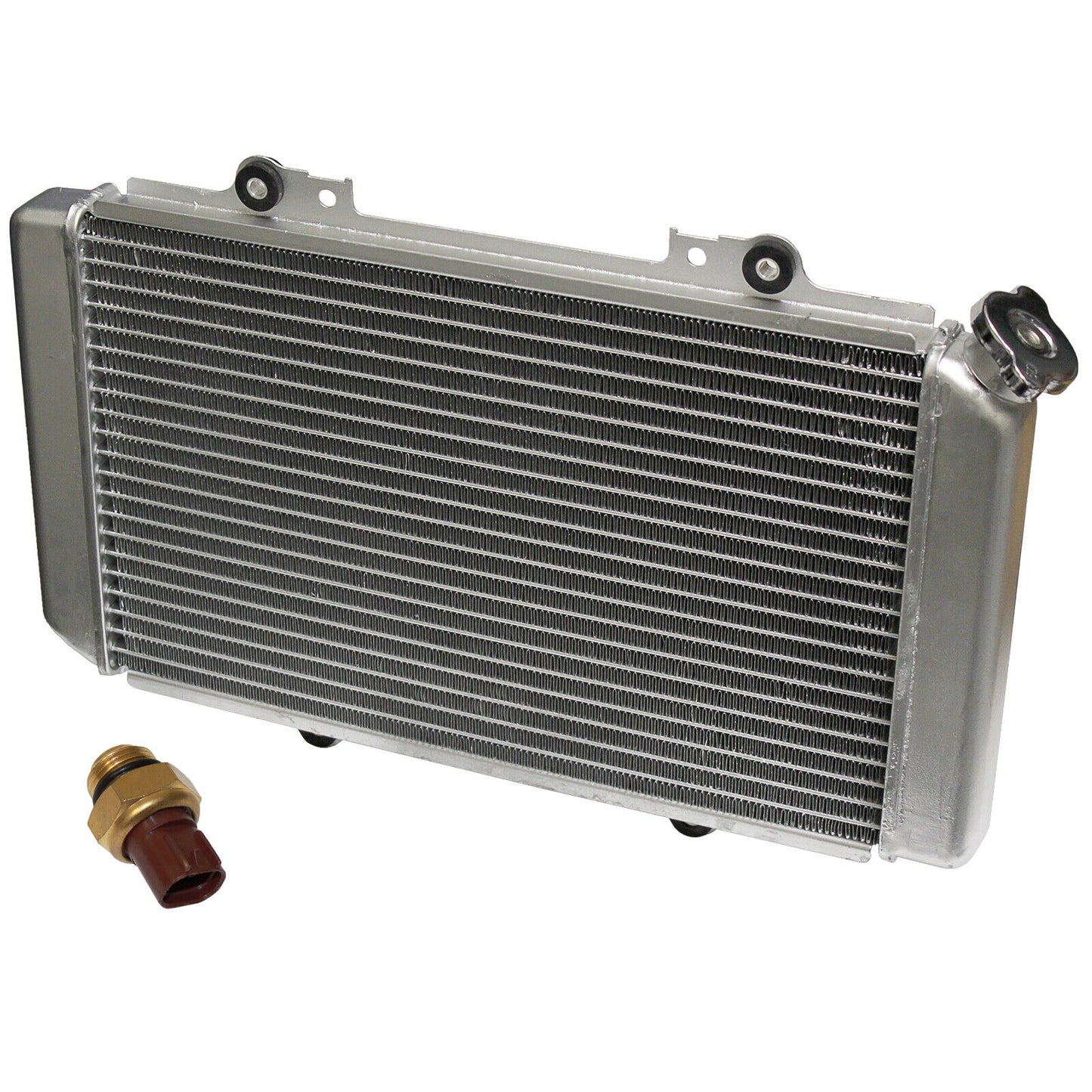 Radiator for Yamaha Grizzly 660 YFM660F Hunter 2002 2005 2007 2008 & Heat Sensor