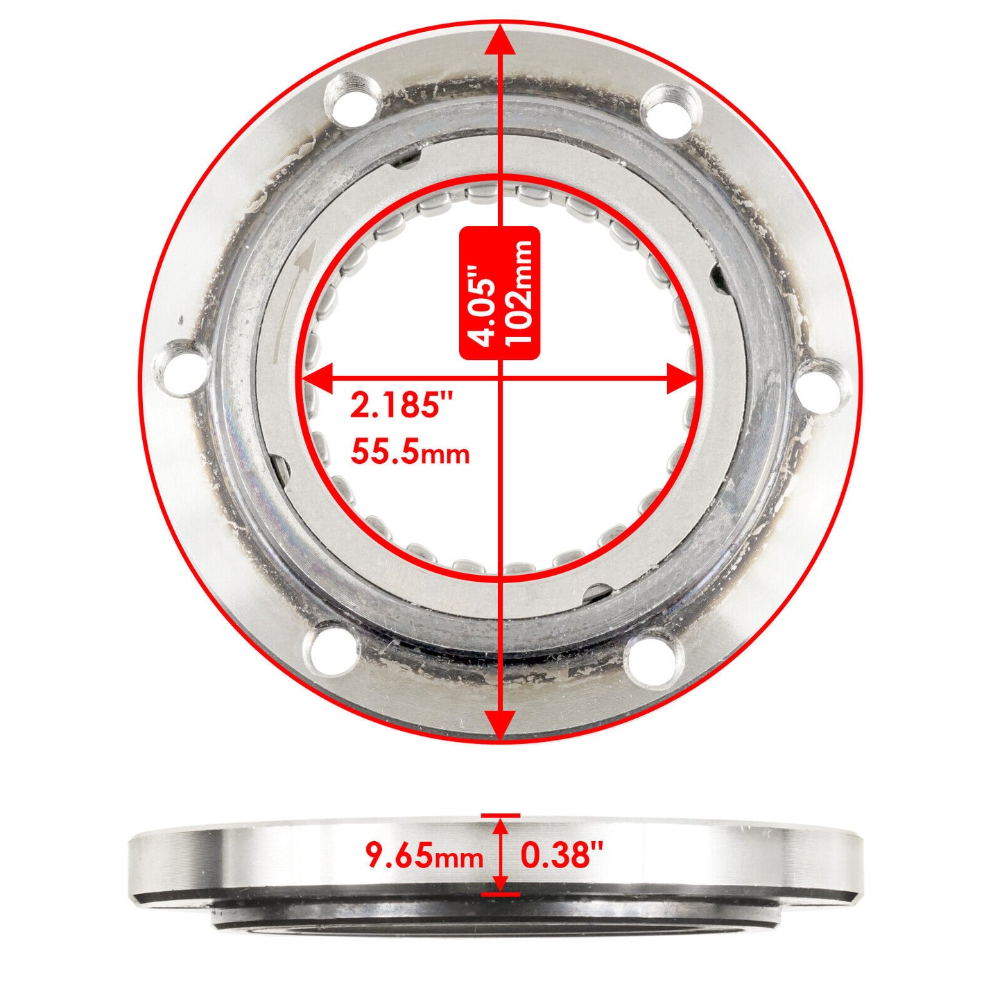 Starter Clutch Gear Idler & Bearing Kit for Yamaha Wolverine 350 YFM350 2000-05