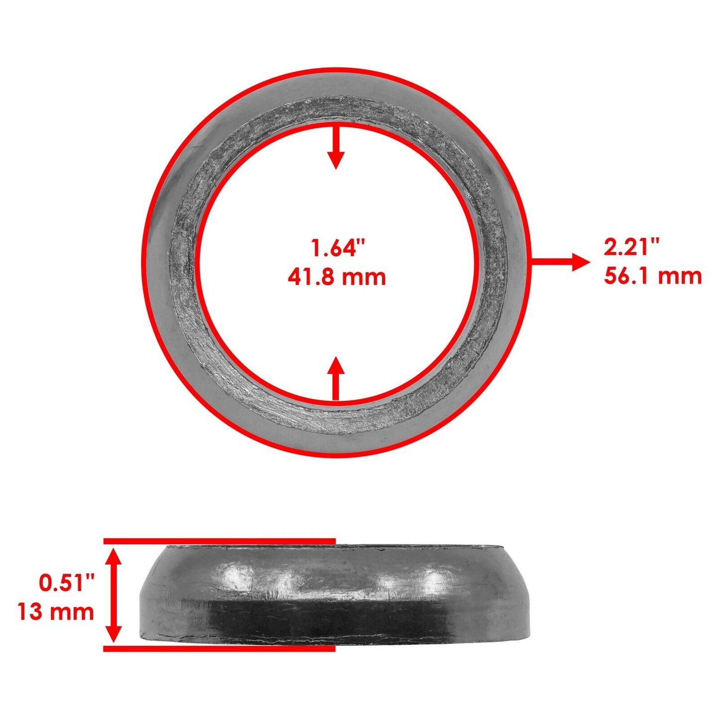 Caltric Exhaust Gasket kit For Arctic Cat XF 6000 Sno Pro ES 2015