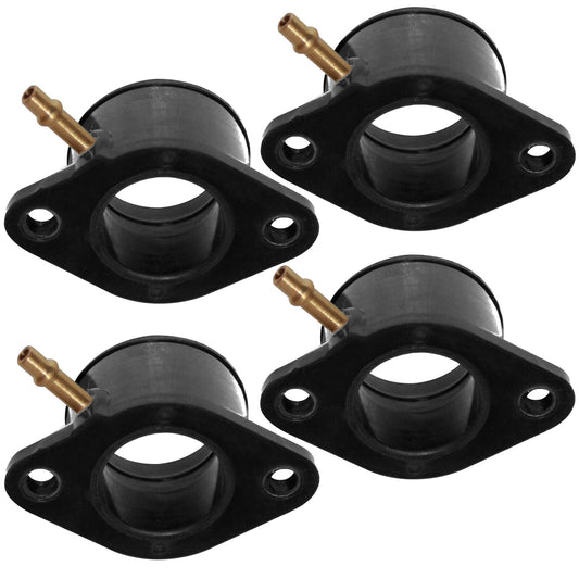 Complete Right Left Intake Carburetor Holders For Kawasaki KZ650B KZ650 C 77-79