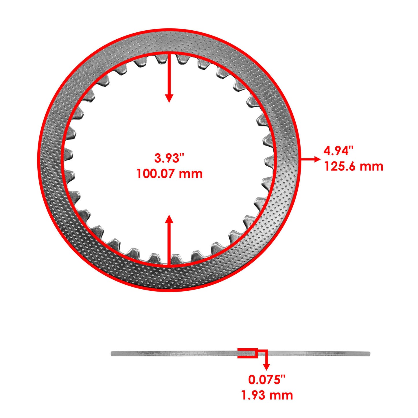 Clutch Friction Plates Kit for Honda CB500F CB500FA CB500X CB500XA ABS 2013-2018