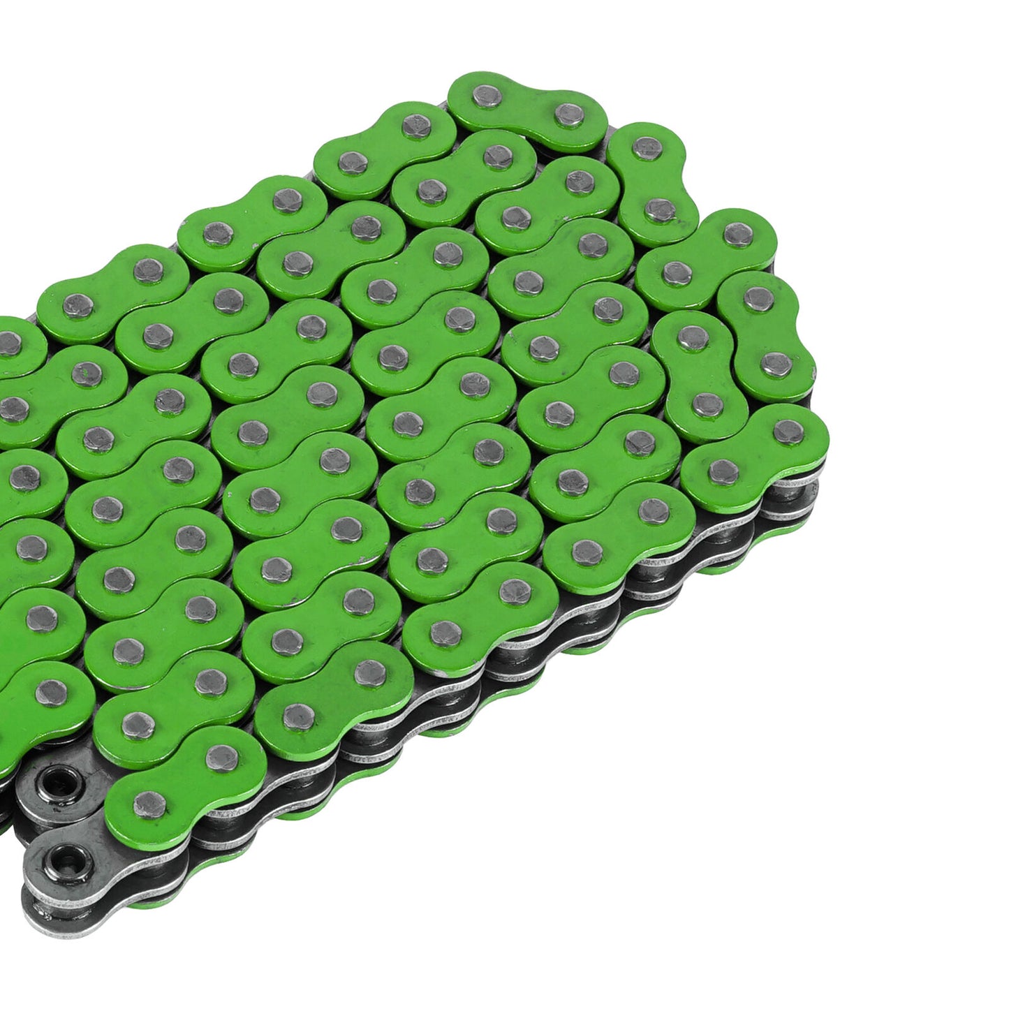 520 X 120 Links Motorcycle Atv Green O-Ring Drive Chain 520-Pitch 120-Links