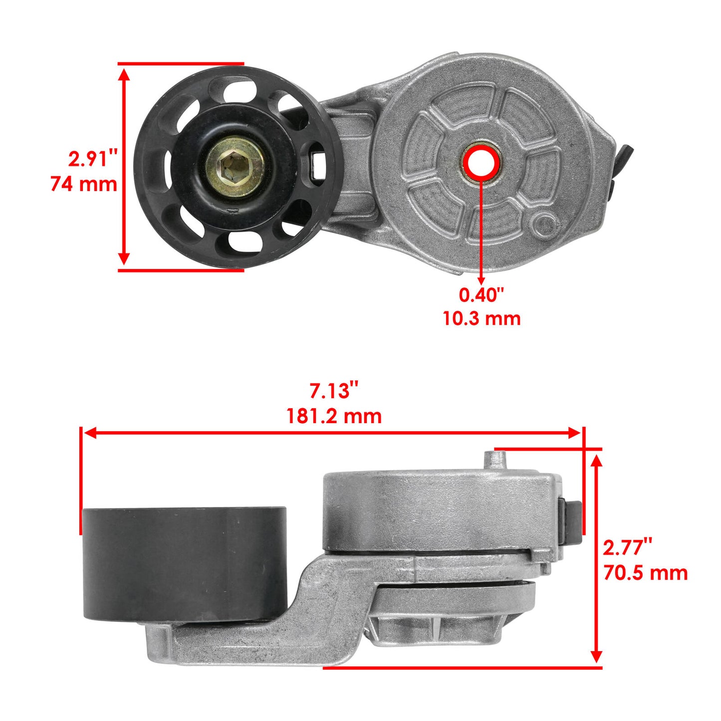 Belt Tensioner For John Deere 5093E 5093EN 5095M 5095MH 5100E 5100M Tractor