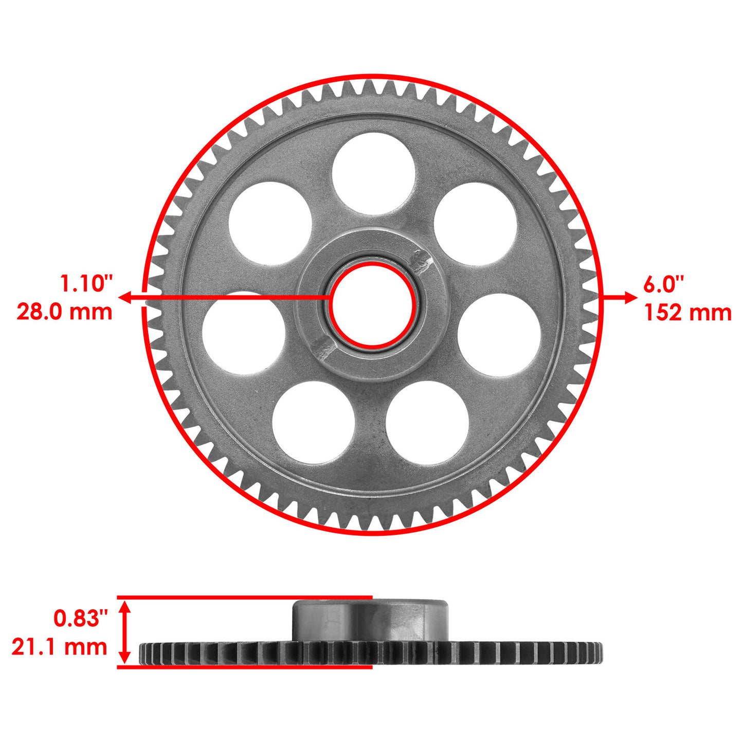 Starter Clutch Gear Idler W/Gear & Bearing Sprag For Polaris Sportsman 570 14-16