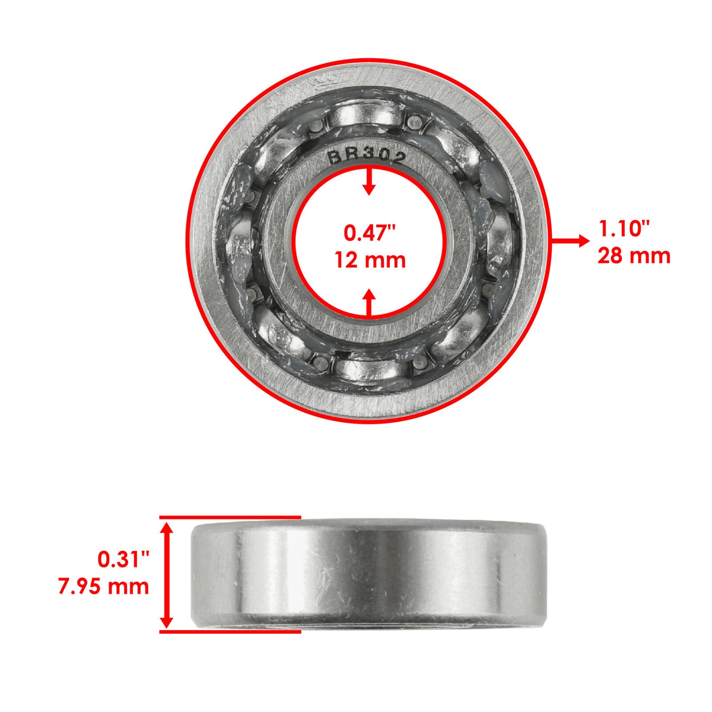 Water Pump Mechanical Seal and Kit for Polaris Magnum 425 1995-1998 / 3084837