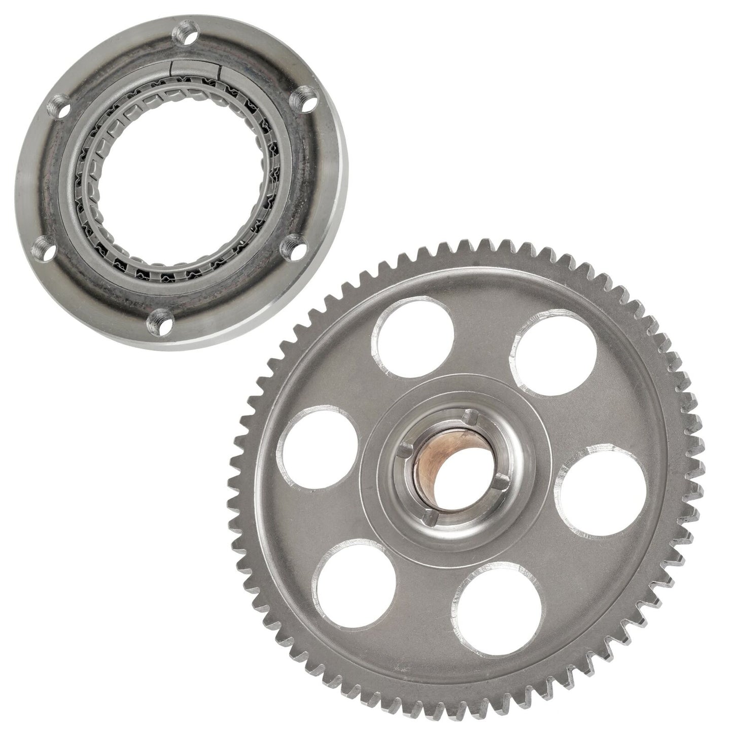 Starter Clutch Gear Idler One-Way Sprag for Yamaha Wolverine 450 YFM450 06-2010