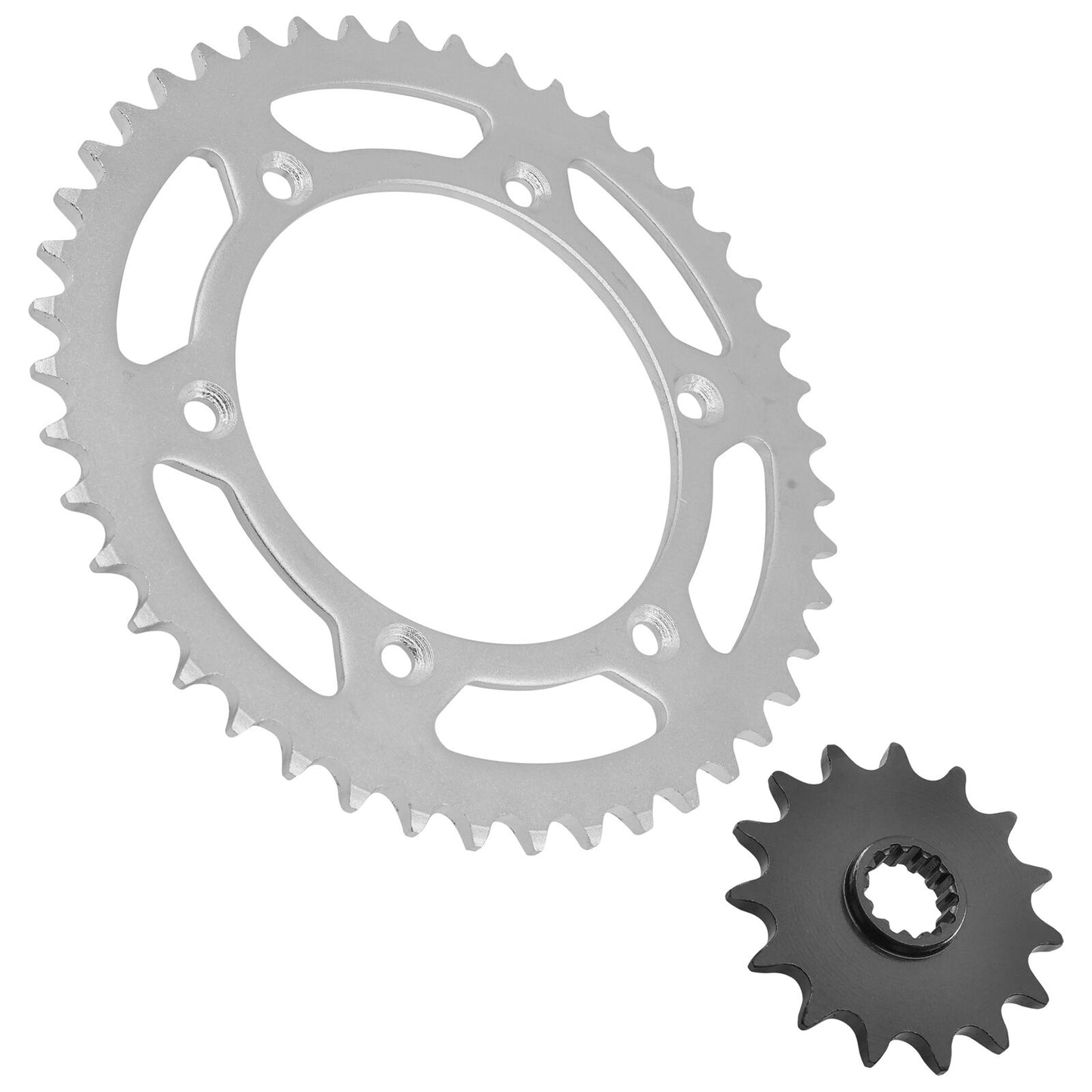 Front & Rear Sprockets Kit for Suzuki DR350 97-1999 / DR-Z400S 2000-09 2011-2019