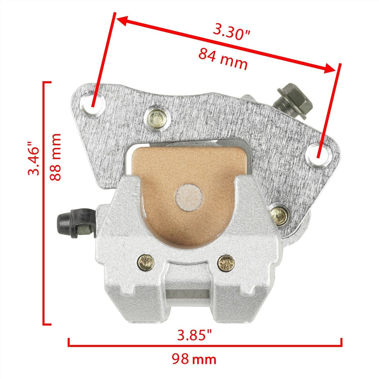 Front Left and Right Brake Caliper fits Yamaha Grizzly 660 YFM660F 4X4 2003-2008