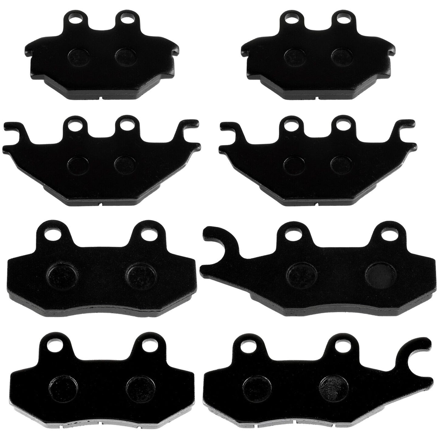 Front Rear Brake Pads for Kawasaki Mule Pro-Fx Pro-Fxt KAF820 2015-2016