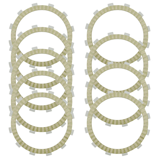 Clutch Friction Plates kit for Kawasaki Vulcan 1600 VN1600 2003 - 2008 / Qty 9