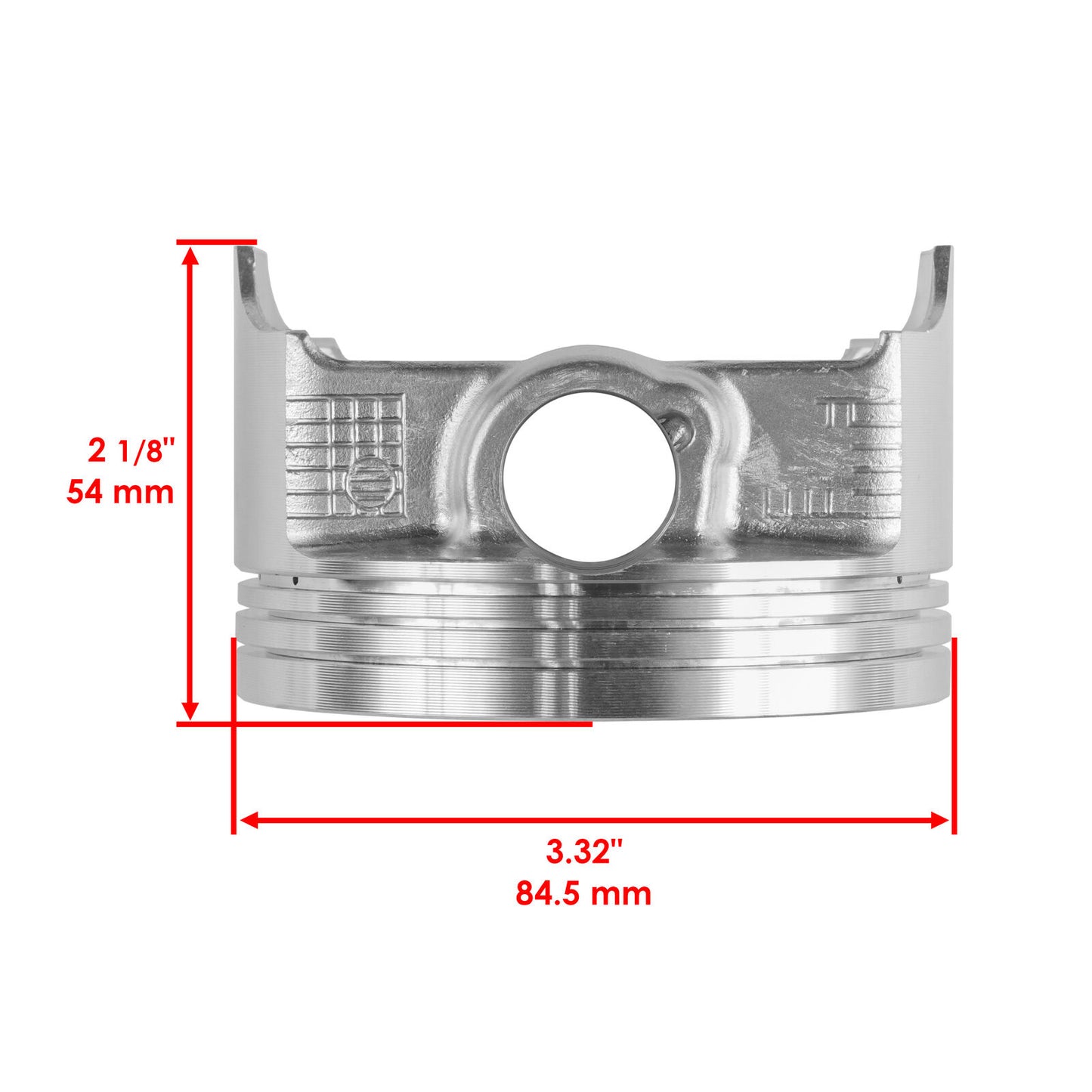 2x Cylinder Piston Ring Kit for Kawasaki Teryx 4 750 KRT750 4X4 EPS 2012 - 2013