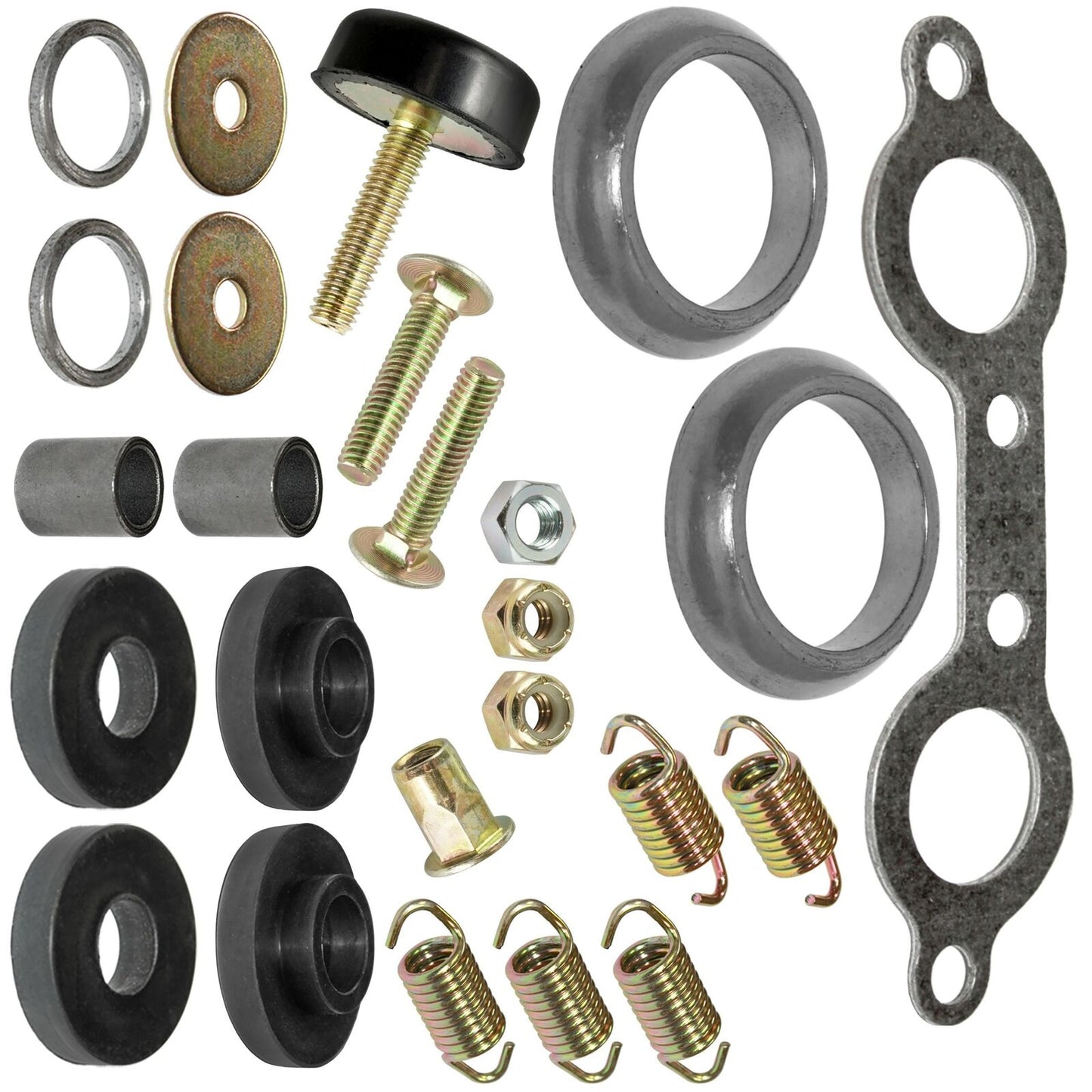 Exhaust Muffler Silencer Kit for Polaris Sportsman 700 EFI 2002-2006 / MV7 2005