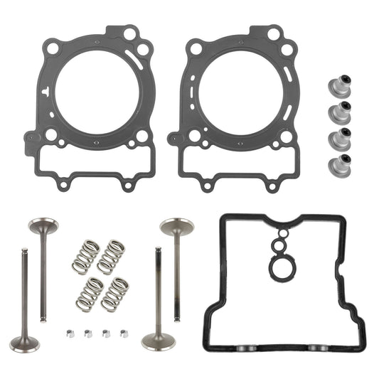 Cylinder Head Intake Exhaust Valve Gasket Kit Fits Polaris RZR 570 2016