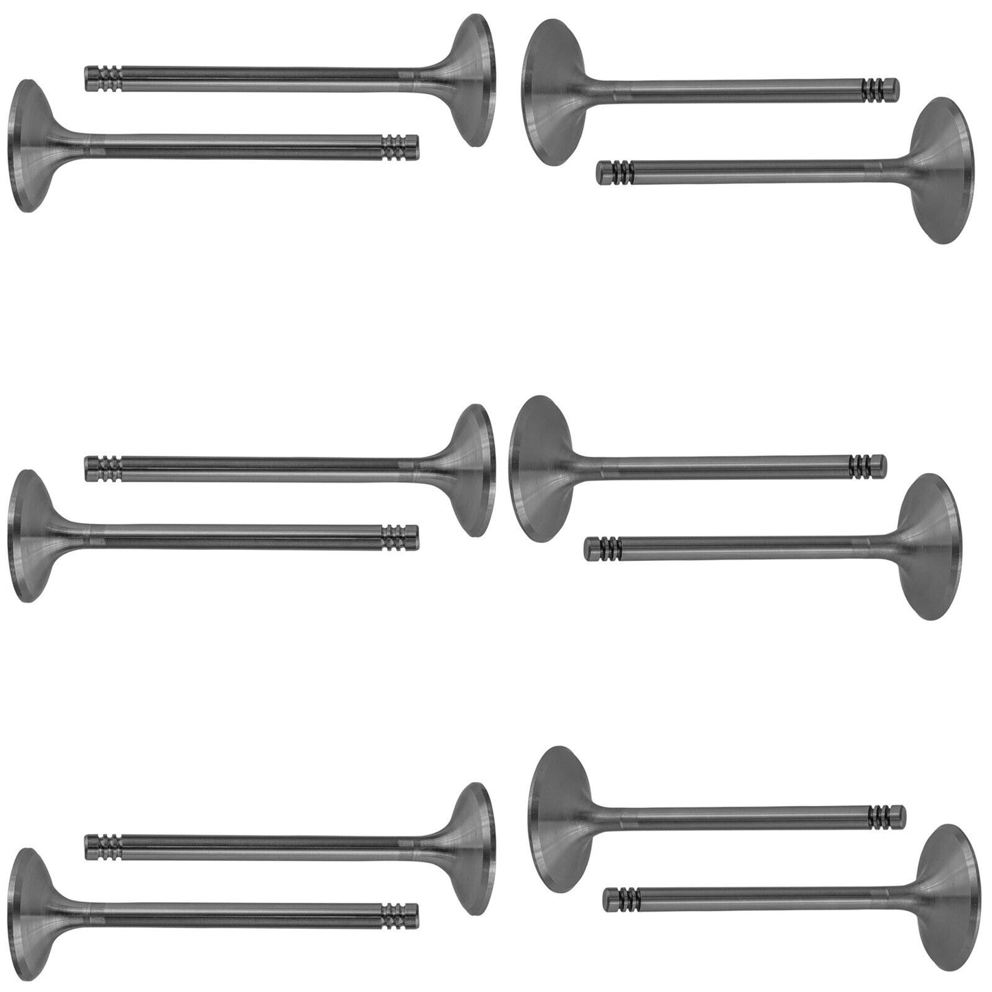 6x Intake & Exhaust Valve for Sea-Doo 230 RXT iS 255 2009 / RXP X 255 2008-2011