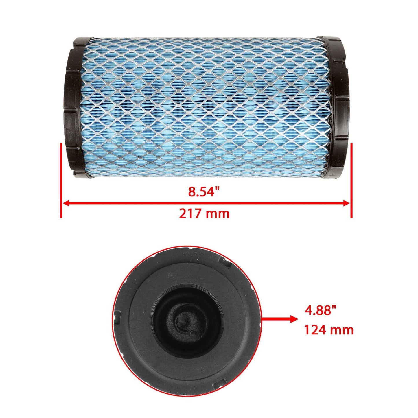 Caltric Air Filter Cleaner For Polaris Ranger XP 1000 2018-2023