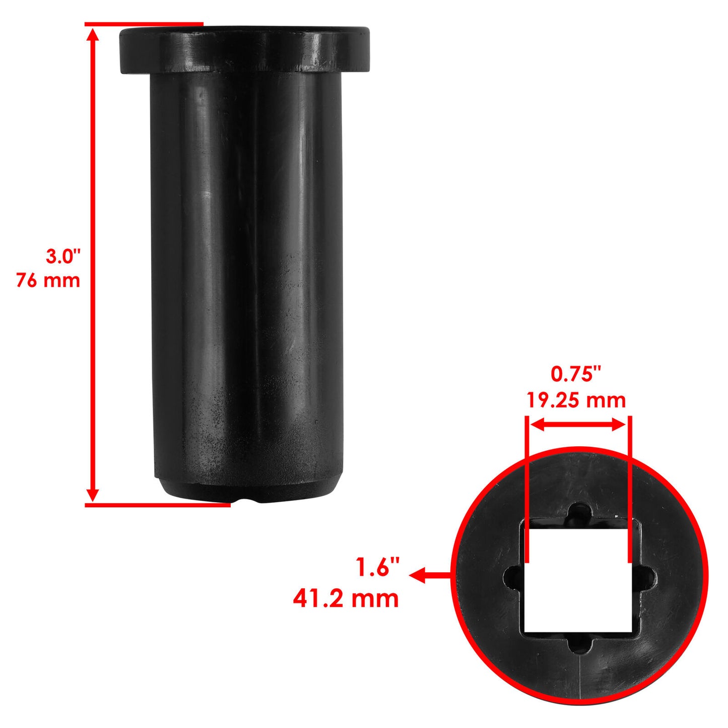 Rear Suspension Stabilizer Bushings for Polaris Sportsman 500 HO 2008-2012