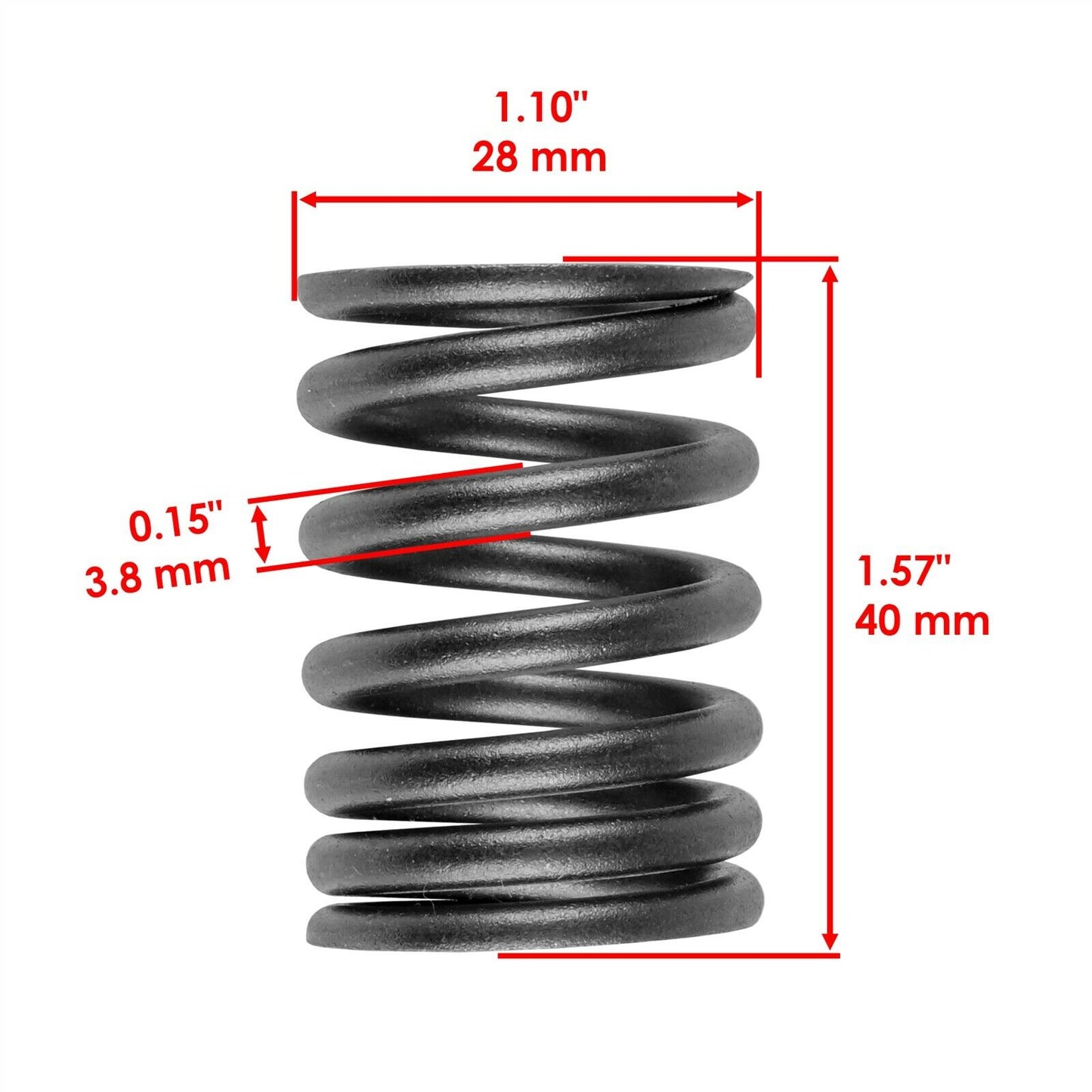 2X Outer Valve Springs For Honda ATC250SX 1985 1986 1987