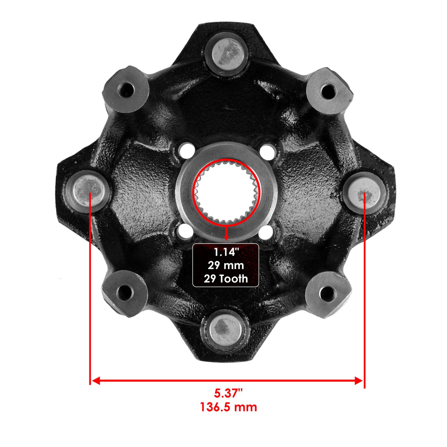 Front Or Rear Wheel Hubs For CanAm Defender Max HD10 2018 2019 2020 2021 2022/2x