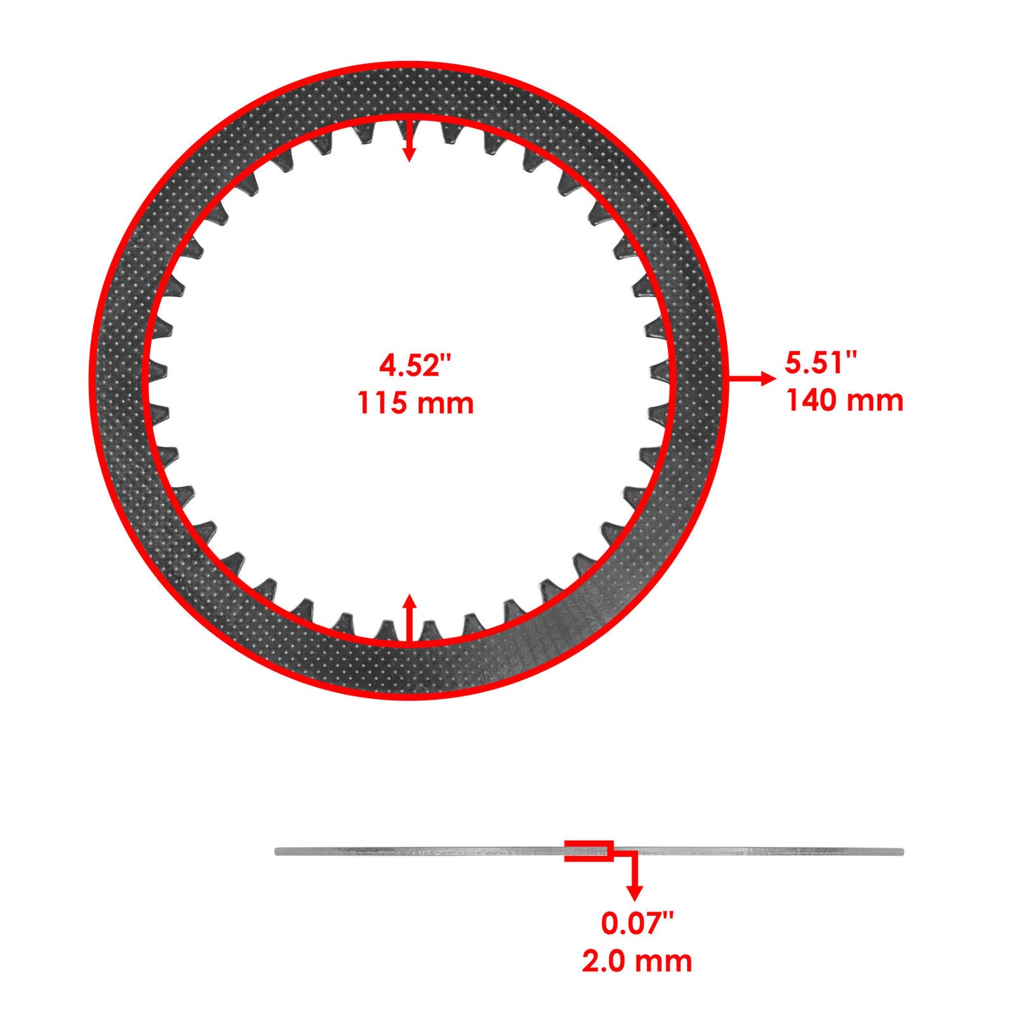 Clutch Friction Steel Plates Spring Gasket Kit for Polaris Predator 500 2003-04